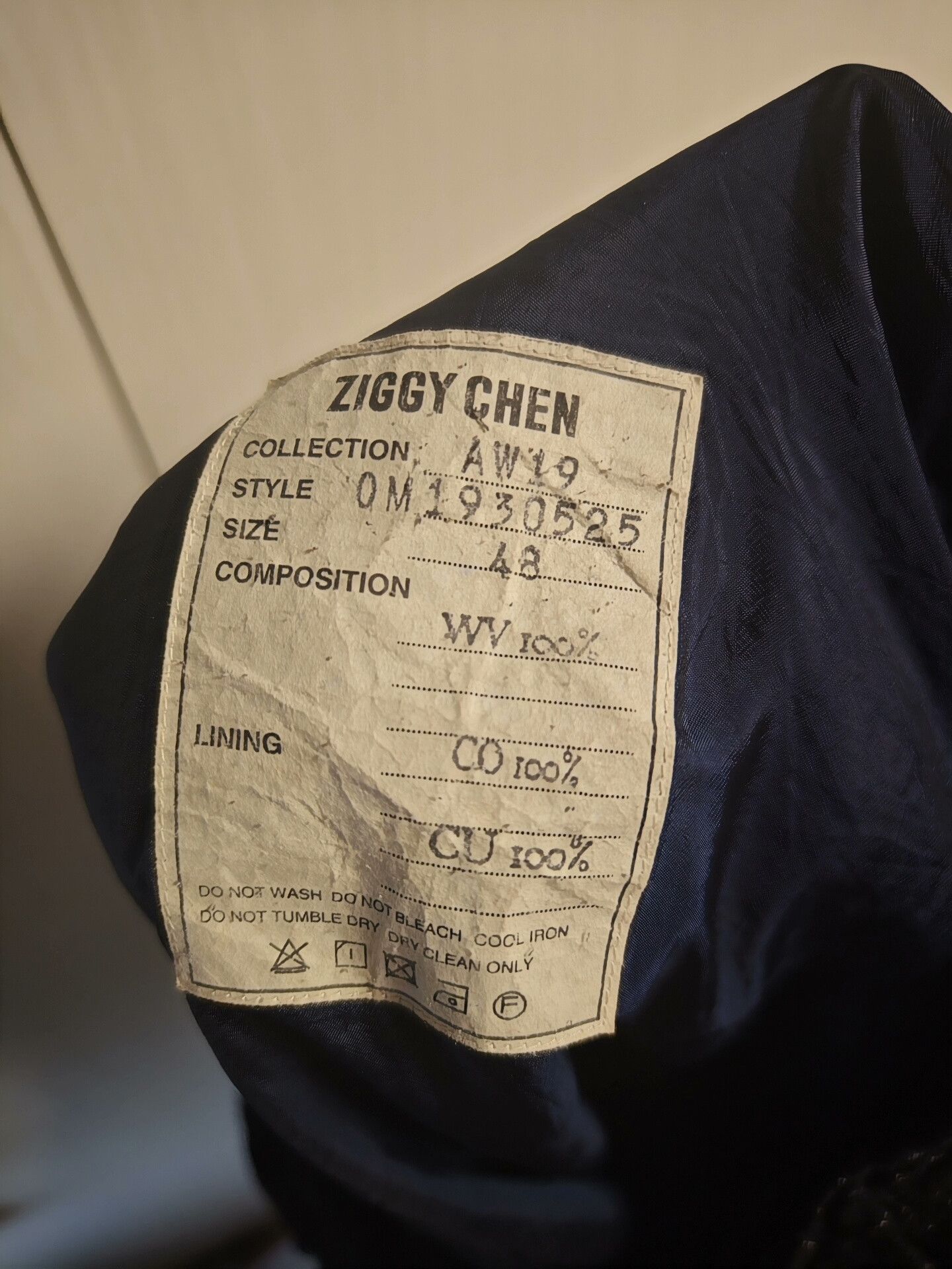 Ziggy Chen ziggy chen black wool checkered pants Size US 36 / EU 52 - 4 Thumbnail