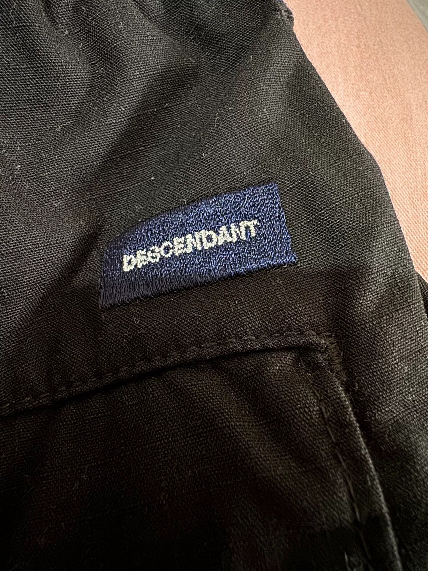 Descendant black descendant cargo pants with elastic waist Size US 30 / EU 46 - 7 Thumbnail