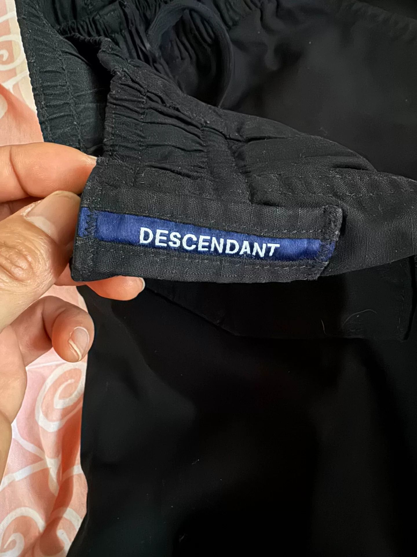 Descendant black descendant cargo pants with elastic waist Size US 30 / EU 46 - 2 Thumbnail