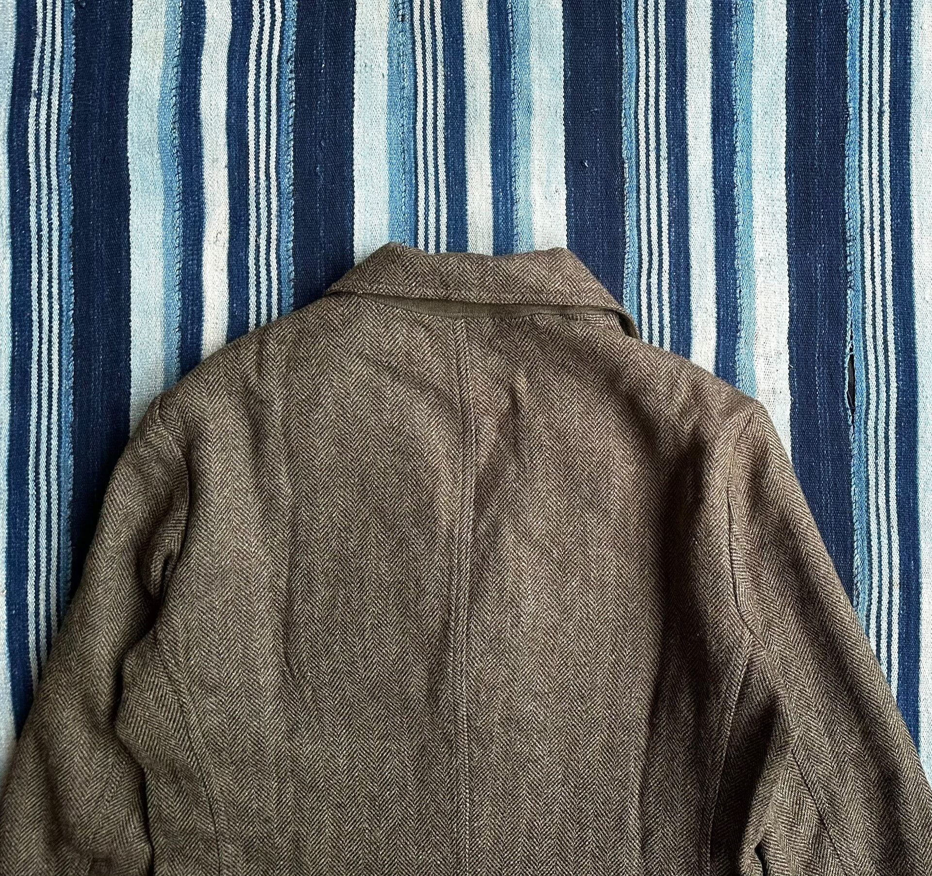 RRL Ralph Lauren RRL Unconstructed Herringbone Sport Coat Size US M / EU 48-50 / 2 - 6 Thumbnail