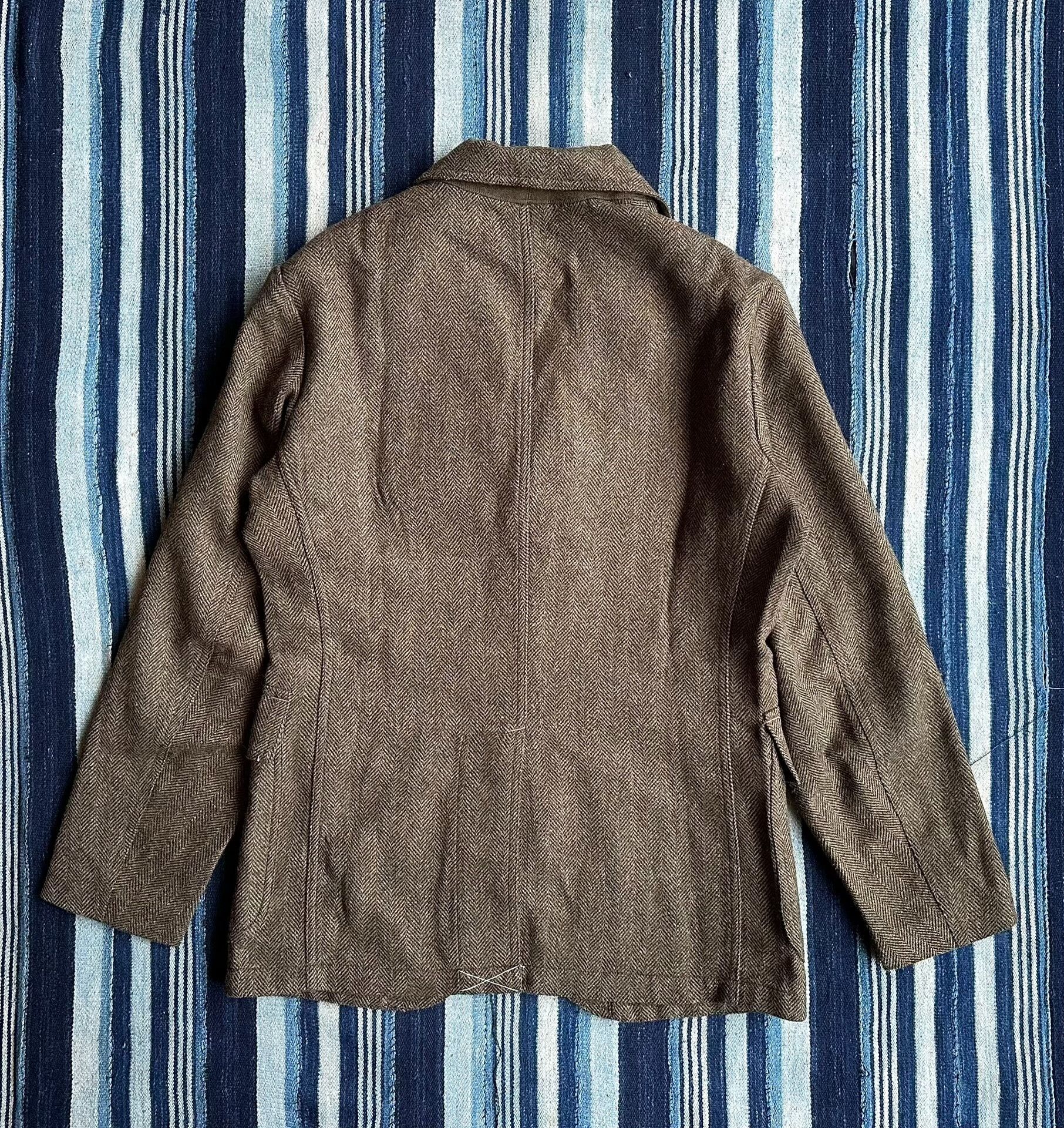 RRL Ralph Lauren RRL Unconstructed Herringbone Sport Coat Size US M / EU 48-50 / 2 - 5 Thumbnail