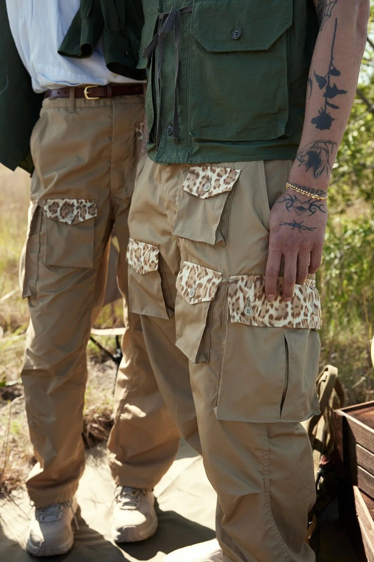 Engineered Garments engineered garments multi-pocket cargo pants Size US 36 / EU 52 - 9 Thumbnail