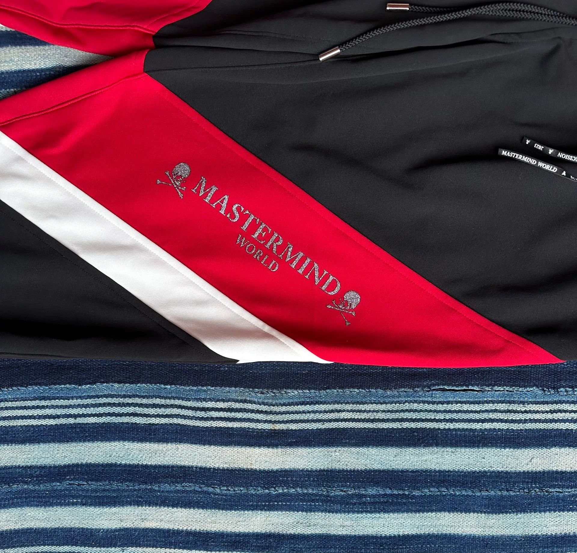 Mastermind Japan mastermind japan athletic jogger pants with logo Size US 32 / EU 48 - 6 Thumbnail