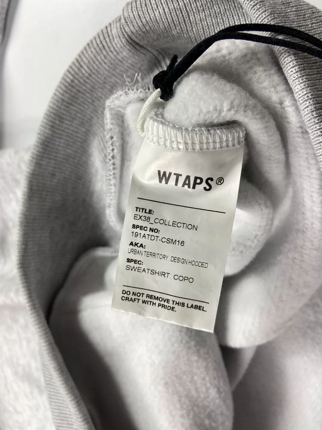 Wtaps urban territory design hooded sweatshirt Size US L / EU 52-54 / 3 - 5 Thumbnail