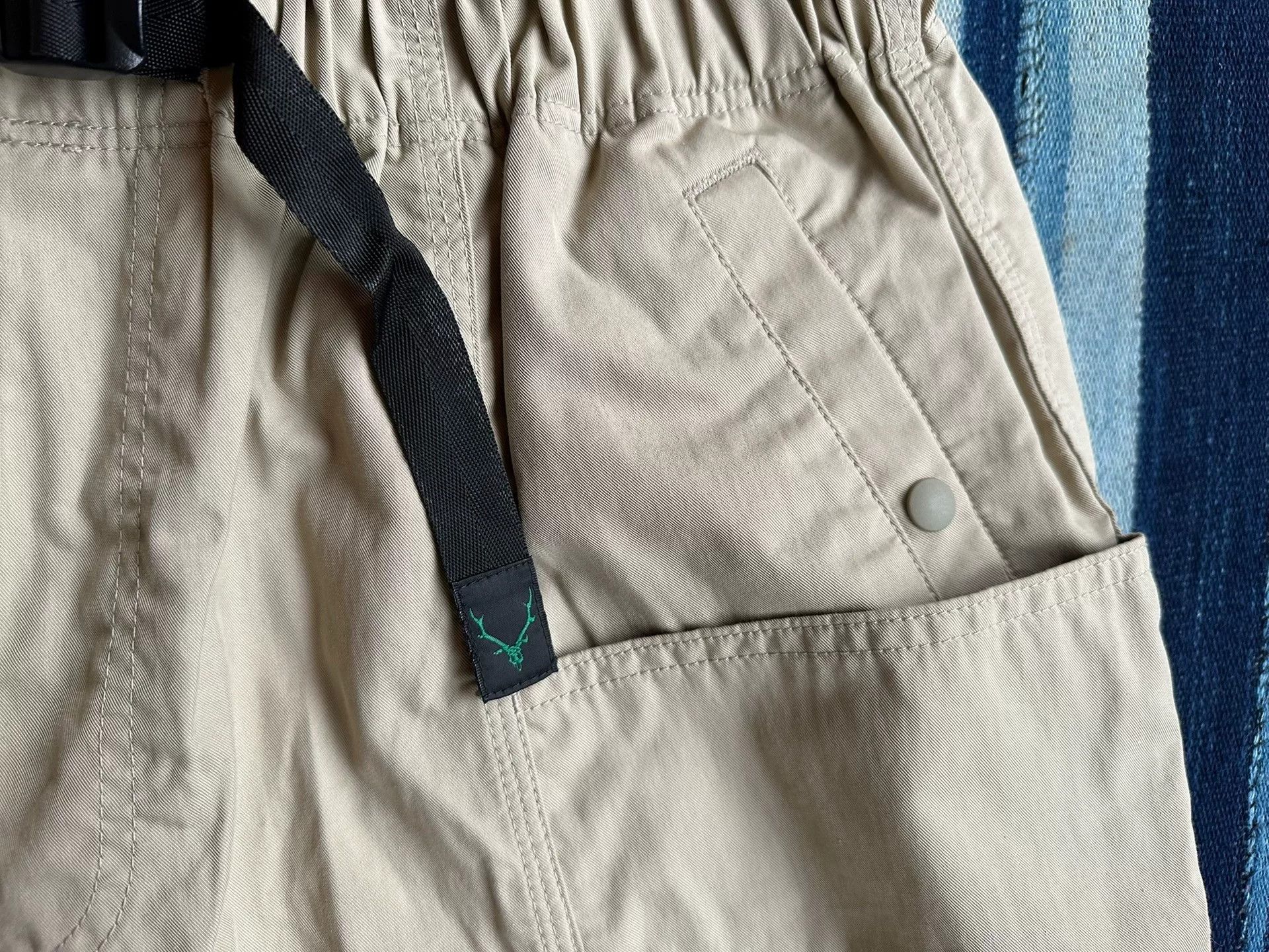 South2 West8 South2 West8 Belted C.S. Nylon Shorts Size US 34 / EU 50 - 4 Thumbnail