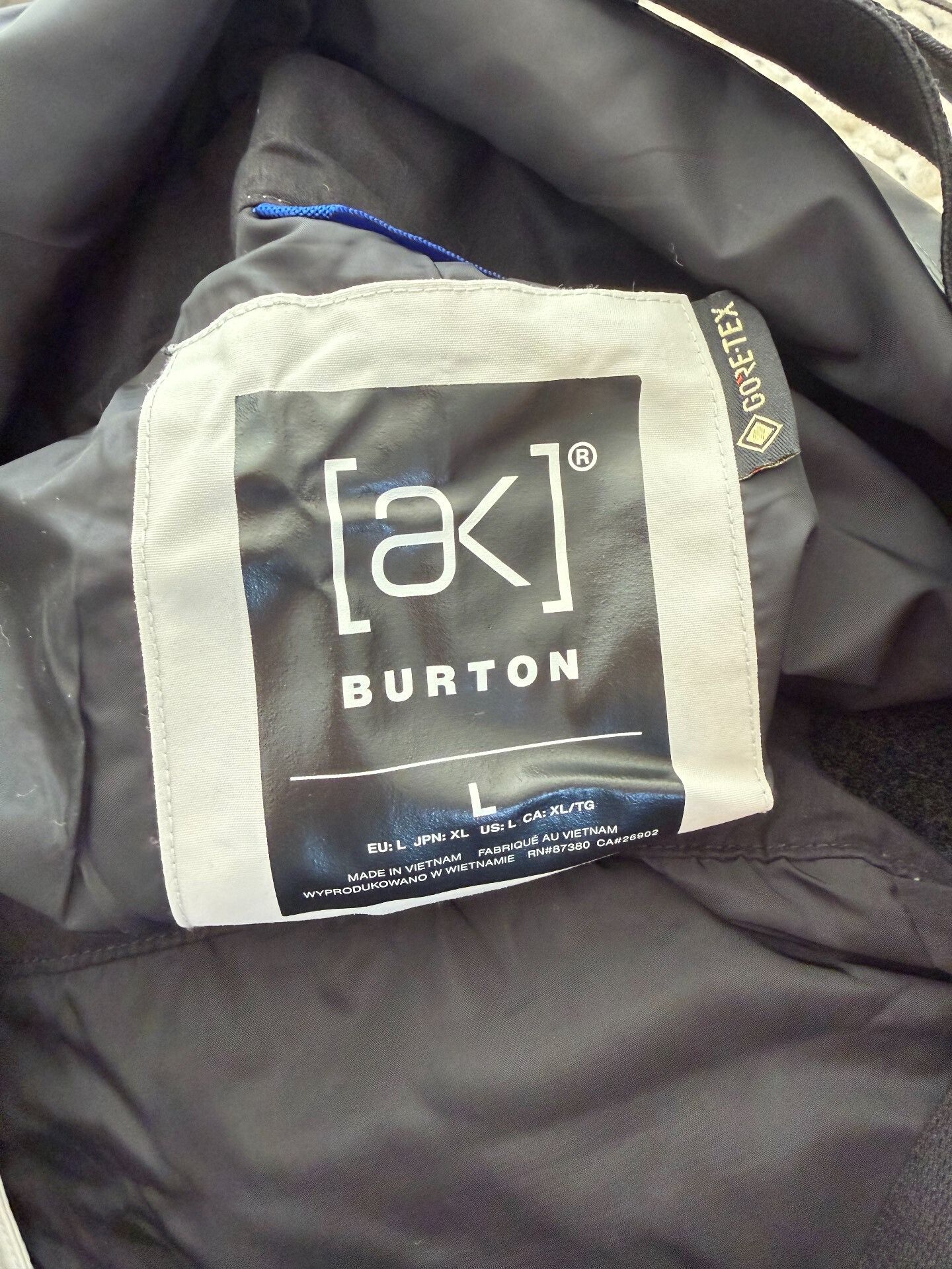 Burton burton 2L AK cyclic bib snow pants Size US 34 / EU 50 - 9 Thumbnail
