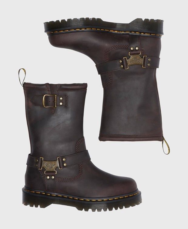 Dr. Martens Anistone Hi Ankle boots Size US 7 / EU 40 - 3 Thumbnail