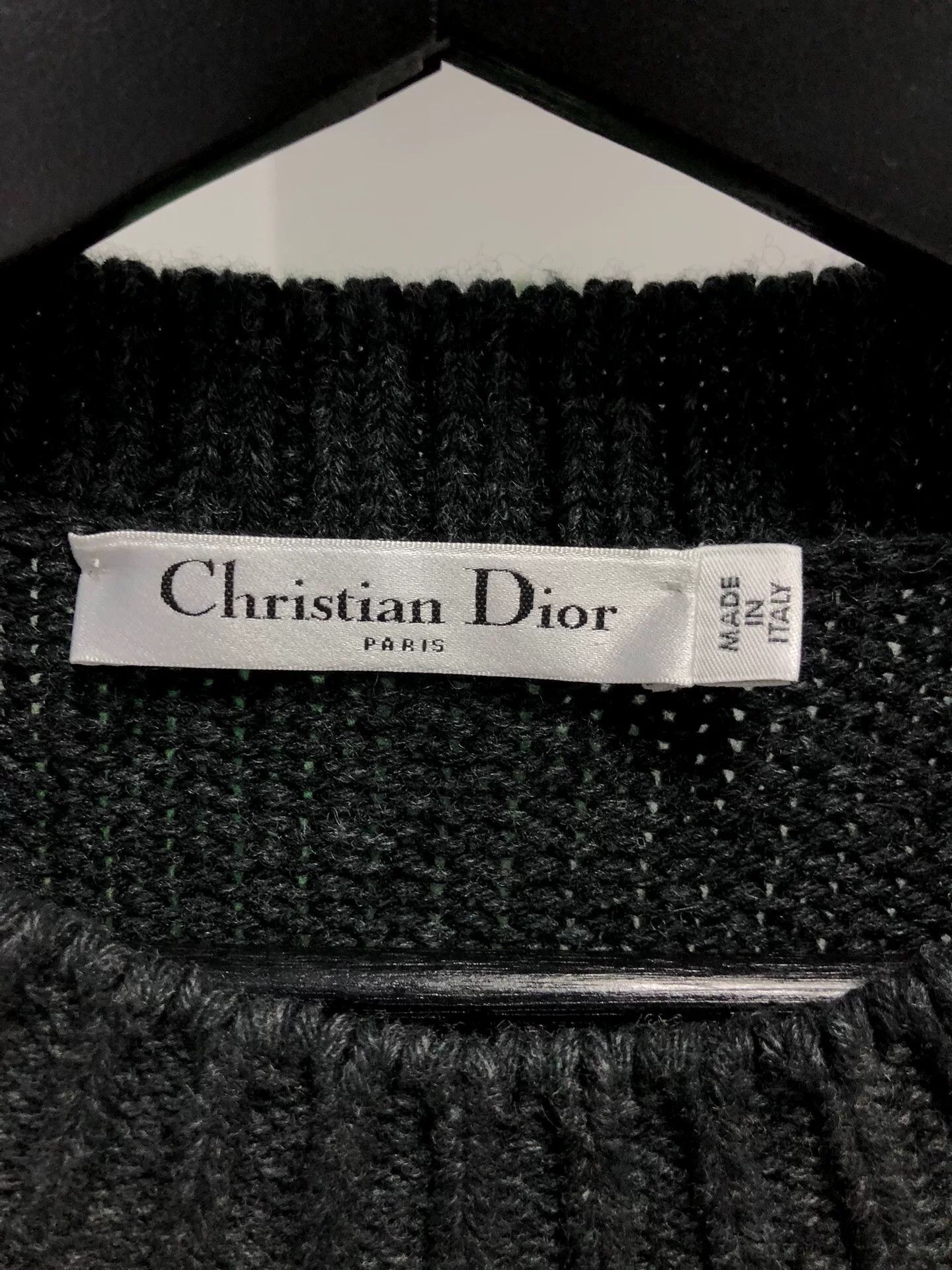 Dior Dior Letter Print Long Sleeve Sweatshirt Size M / US 6-8 / IT 42-44 - 3 Thumbnail