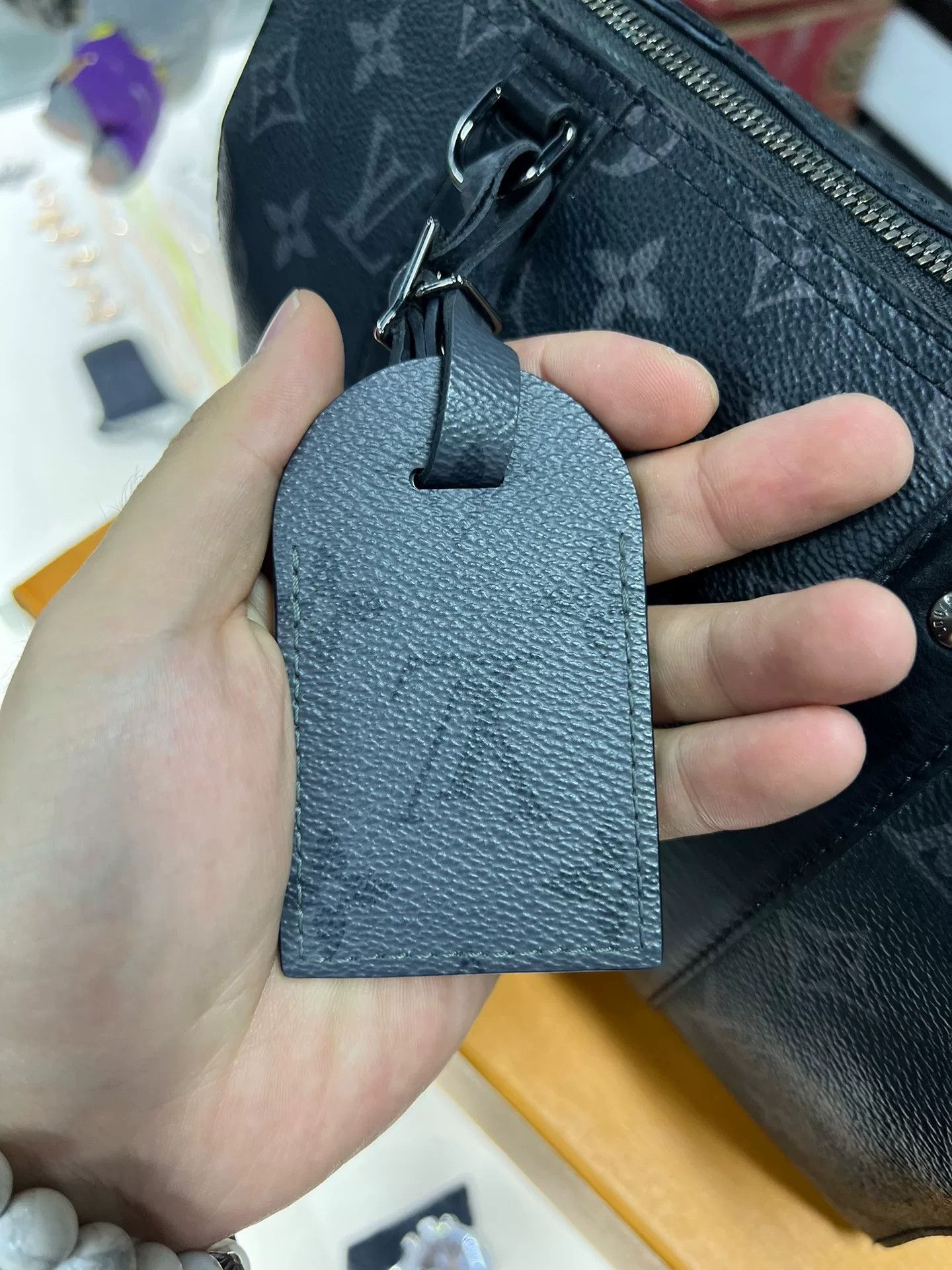 Louis Vuitton lv keepall 27 black warrior bag Size ONE SIZE - 4 Thumbnail