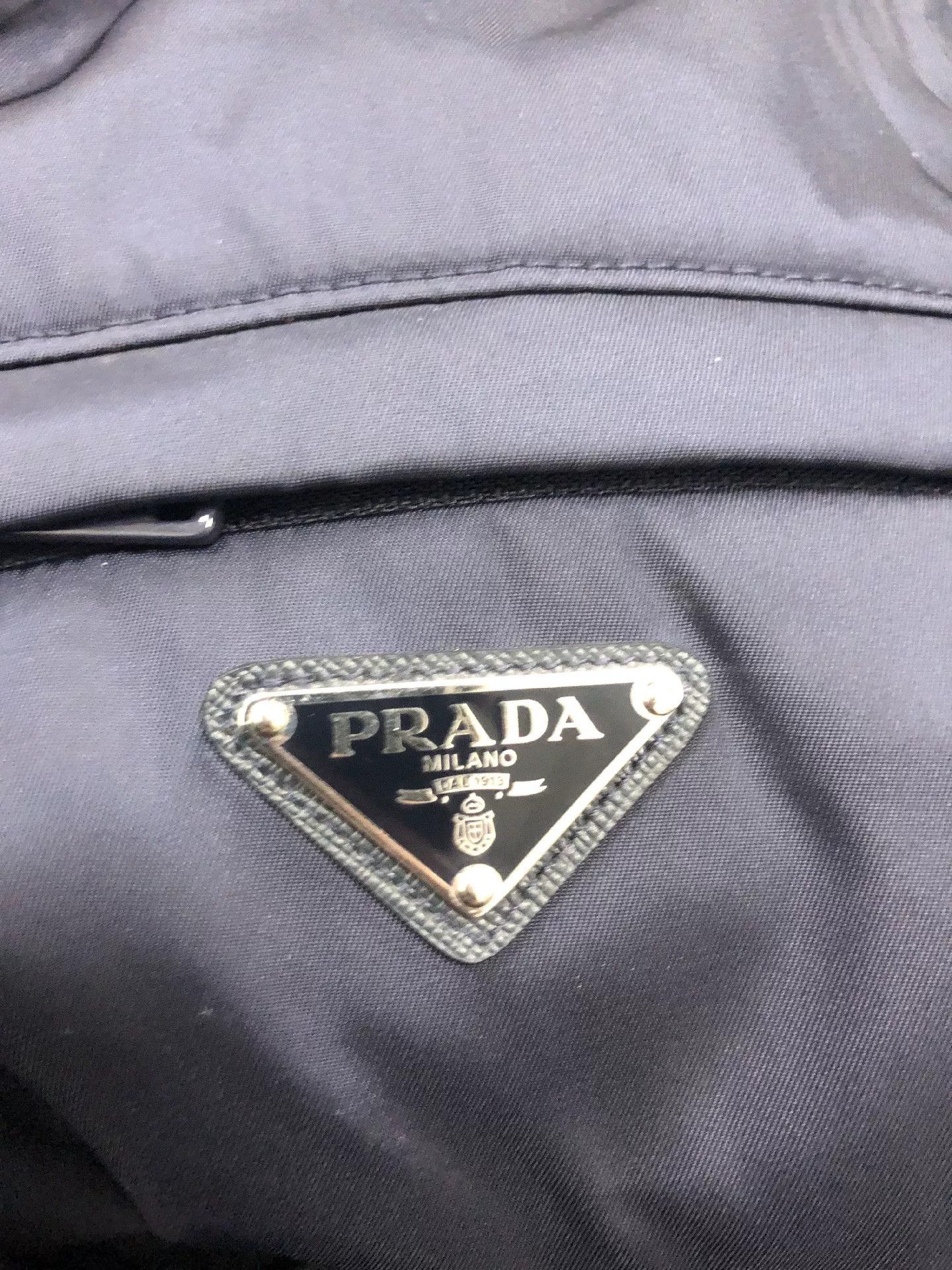Prada Prada Blue Knitted Zip-Up Jacket for Men Size US M / EU 48-50 / 2 - 4 Thumbnail