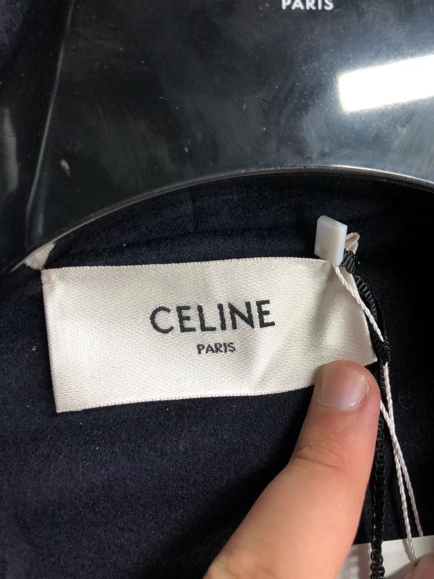 Celine Celine Navy Blue Hooded Jacket and Pants Set Size S / US 4 / IT 40 - 3 Thumbnail