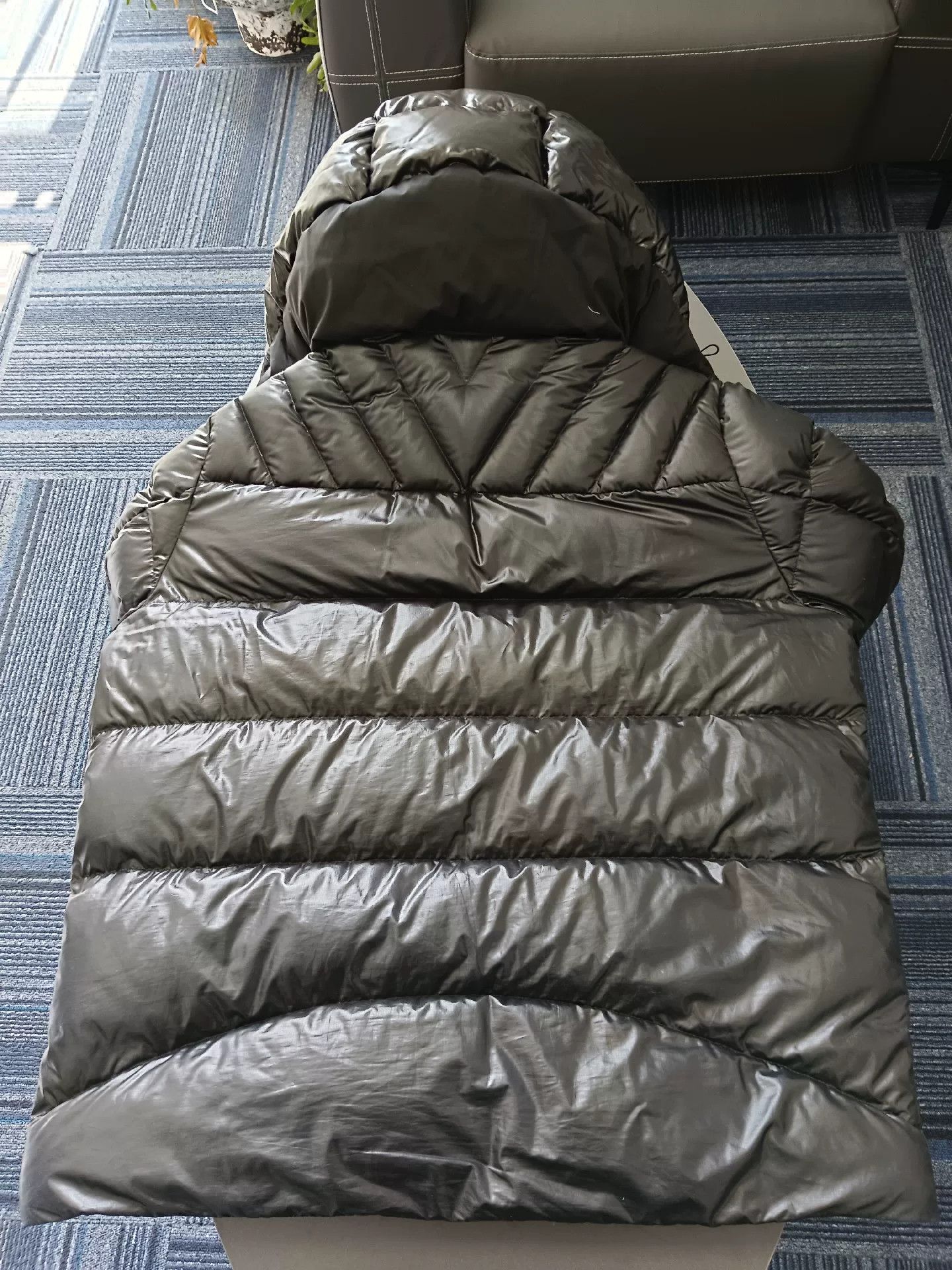 Moncler moncler classic logo down jacket in black Size US L / EU 52-54 / 3 - 2 Thumbnail