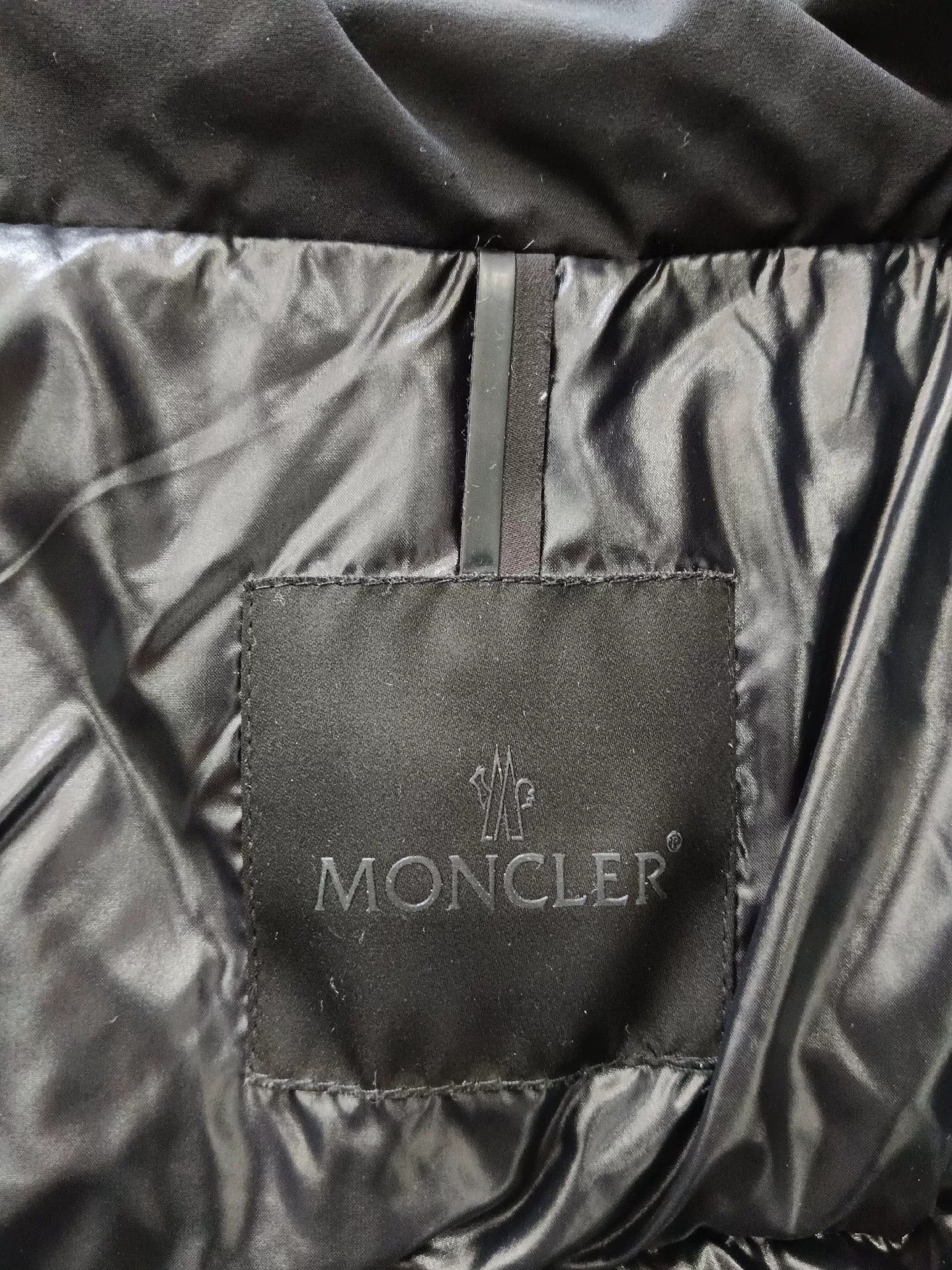 Moncler moncler classic logo down jacket in black Size US L / EU 52-54 / 3 - 3 Thumbnail