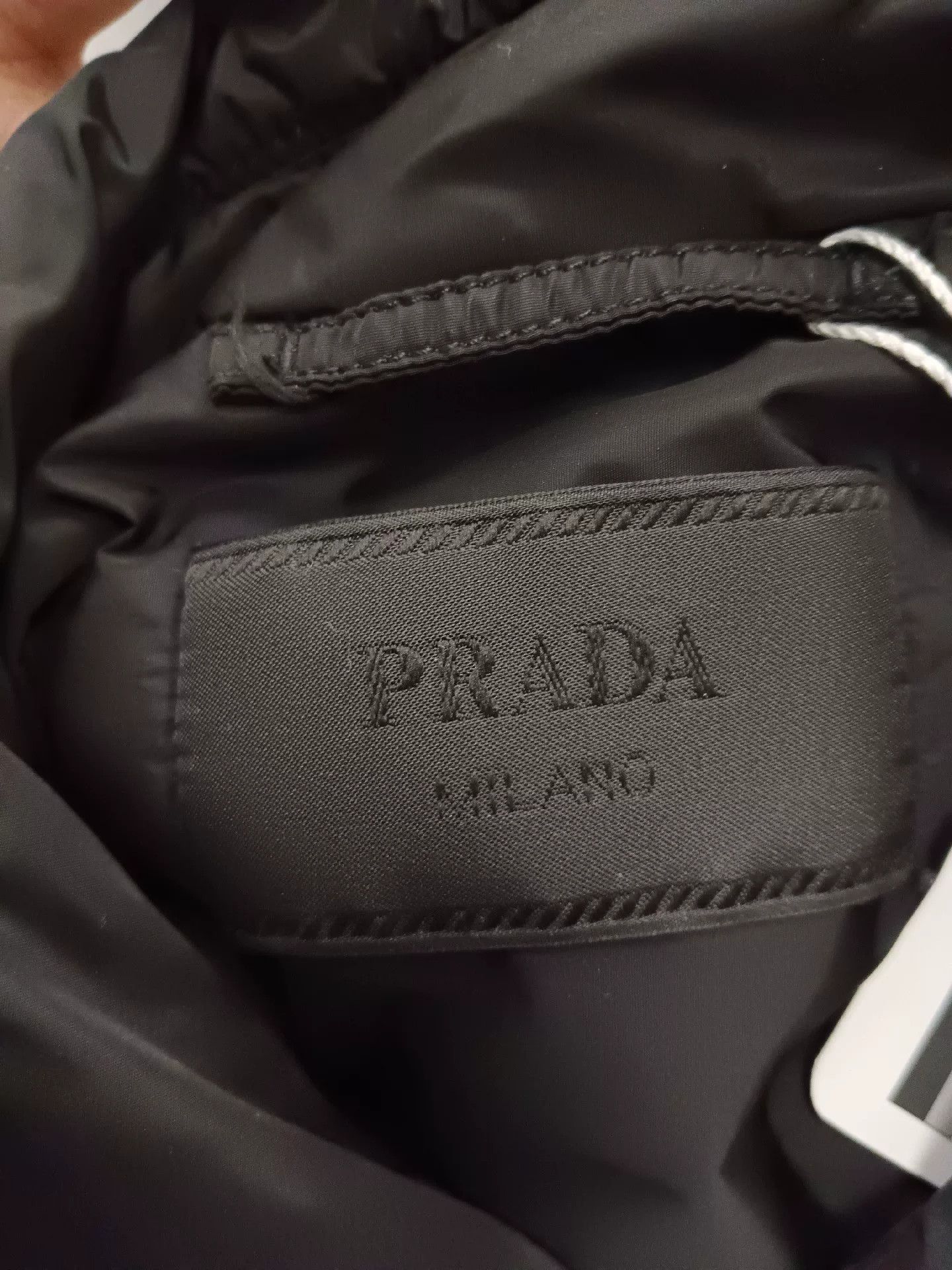 Prada Prada Classic Black Long Sleeve Jacket Size US L / EU 52-54 / 3 - 3 Thumbnail
