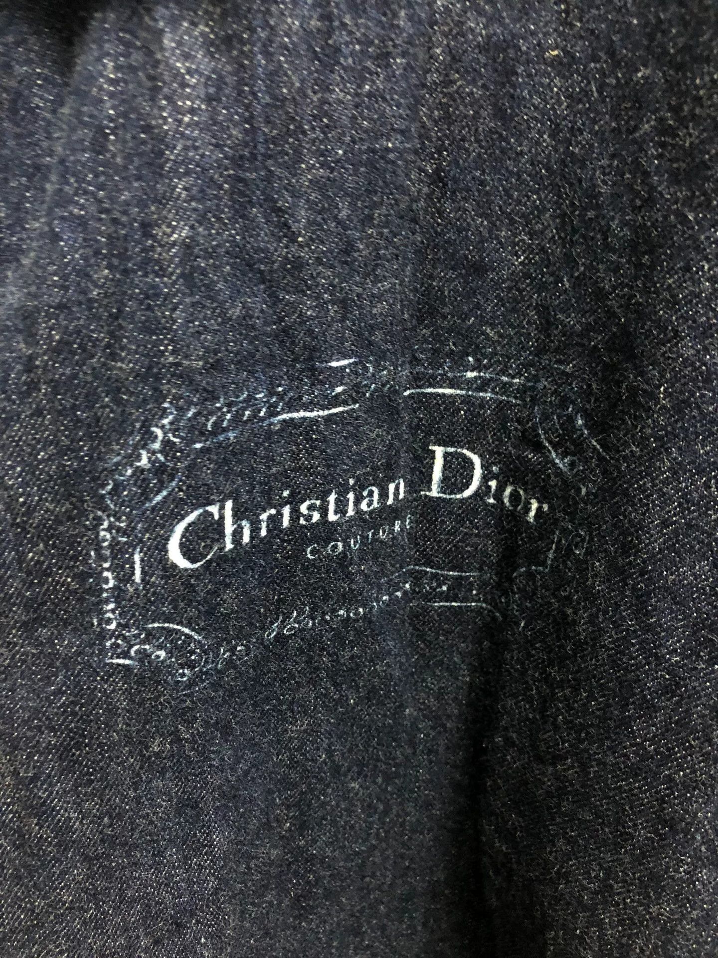 Dior Dior Logo Denim Jacket with Vase Painting Size US L / EU 52-54 / 3 - 3 Thumbnail