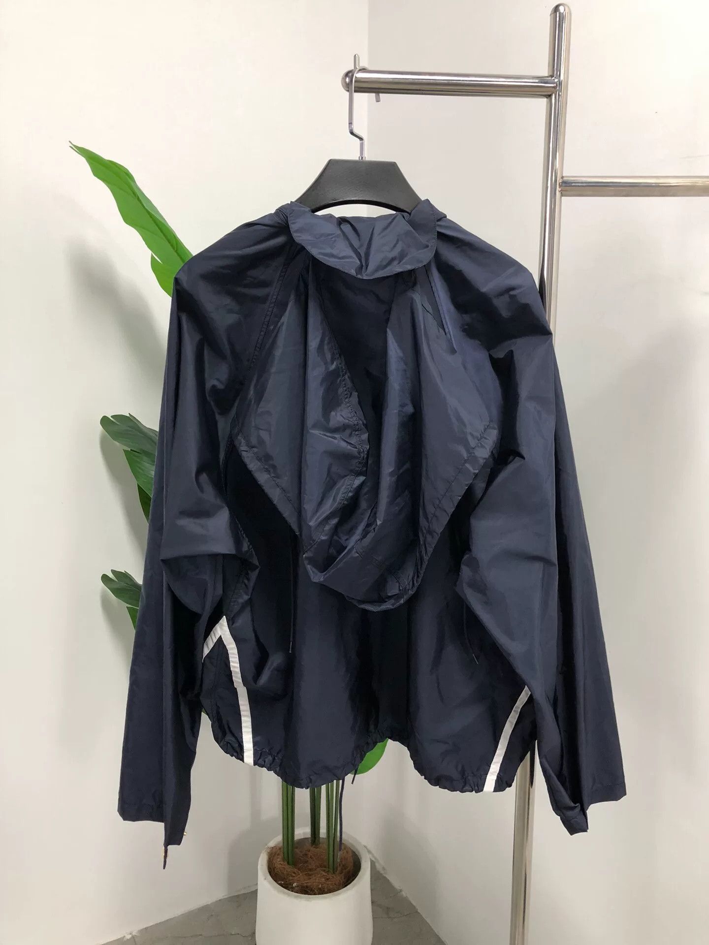 Prada prada blue zip-up jacket size 44 Size US M / EU 48-50 / 2 - 2 Thumbnail