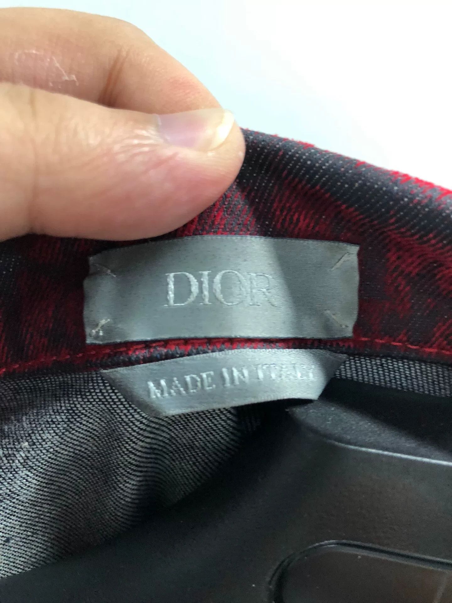 Dior Dior Red Printed Denim Jacket Size 46 Size XL / US 12-14 / IT 48-50 - 3 Thumbnail