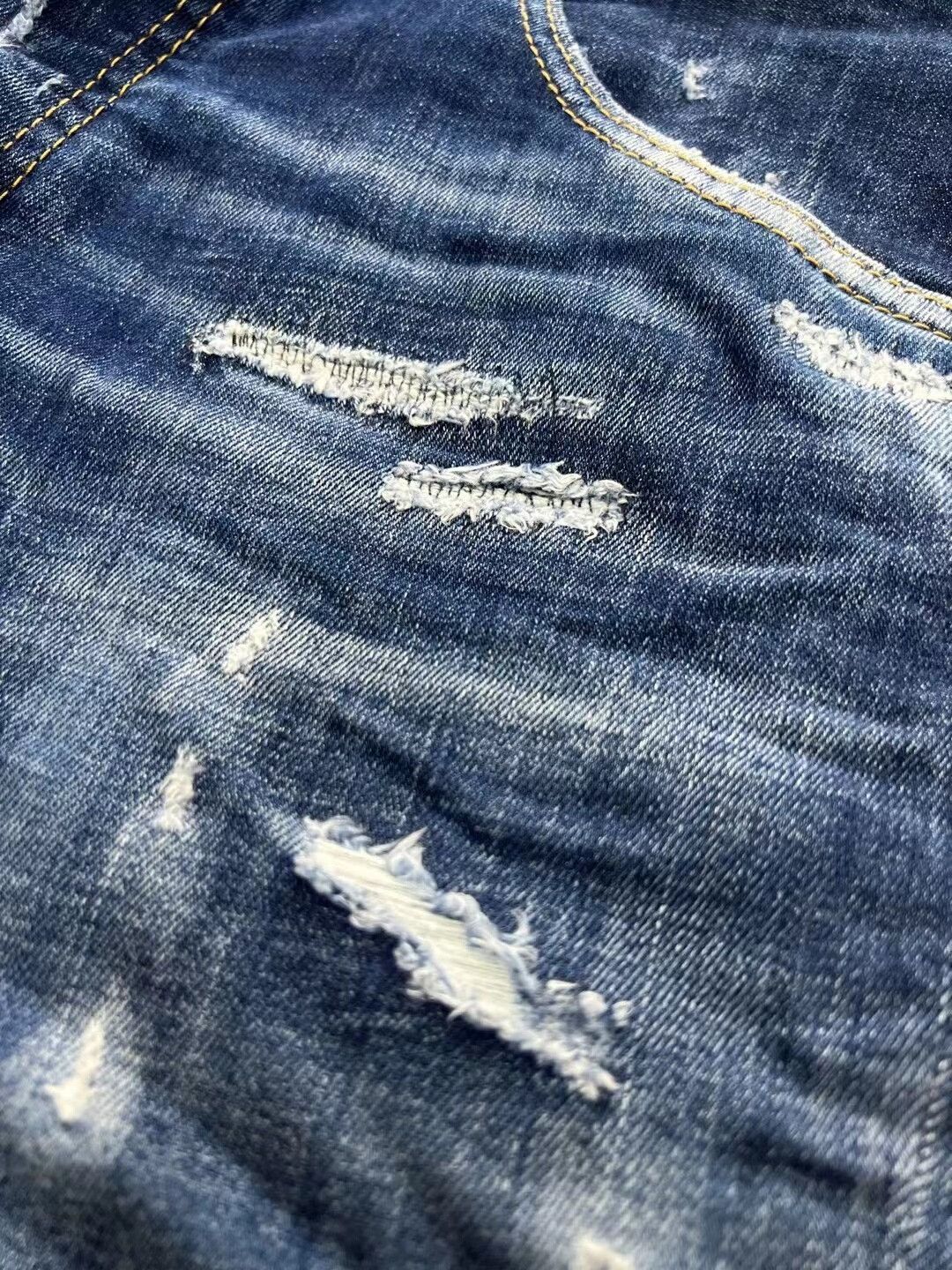 Dsquared2 Dsquared2 Blue Wash Skinny Fit Sailor Pants Size US 36 / EU 52 - 5 Thumbnail