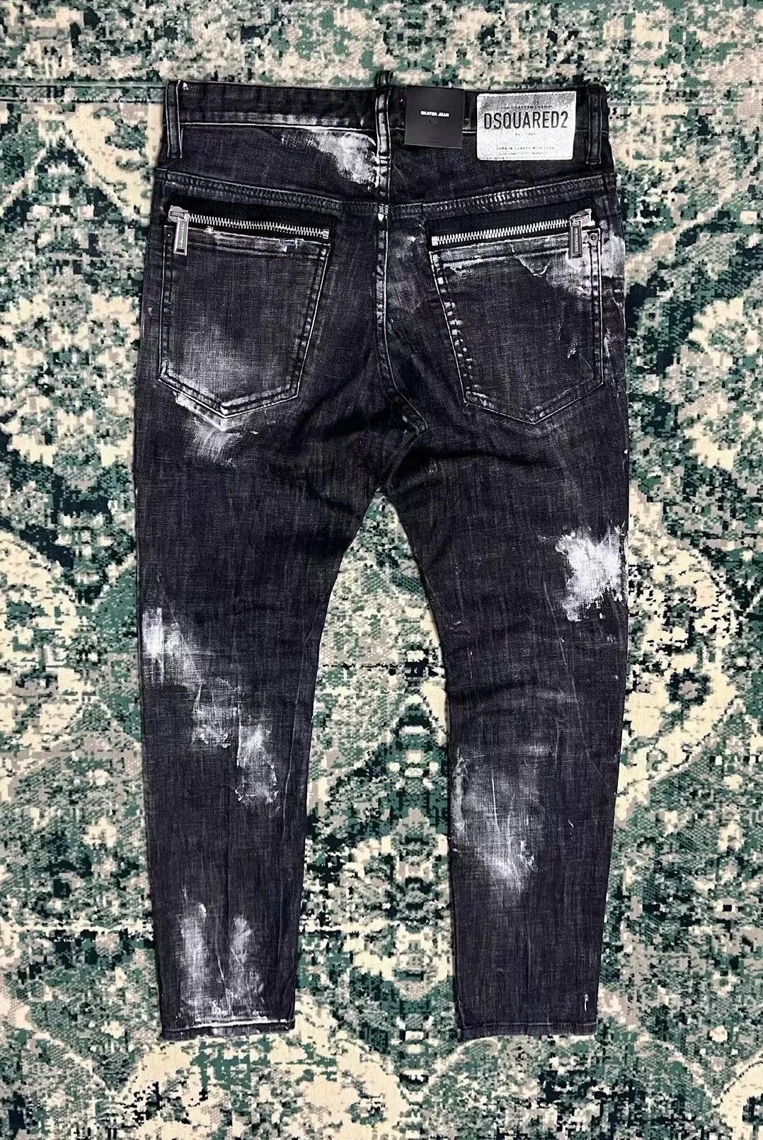 Dsquared2 dsquared2 black gray skinny jeans autumn winter Size US 30 / EU 46 - 2 Thumbnail