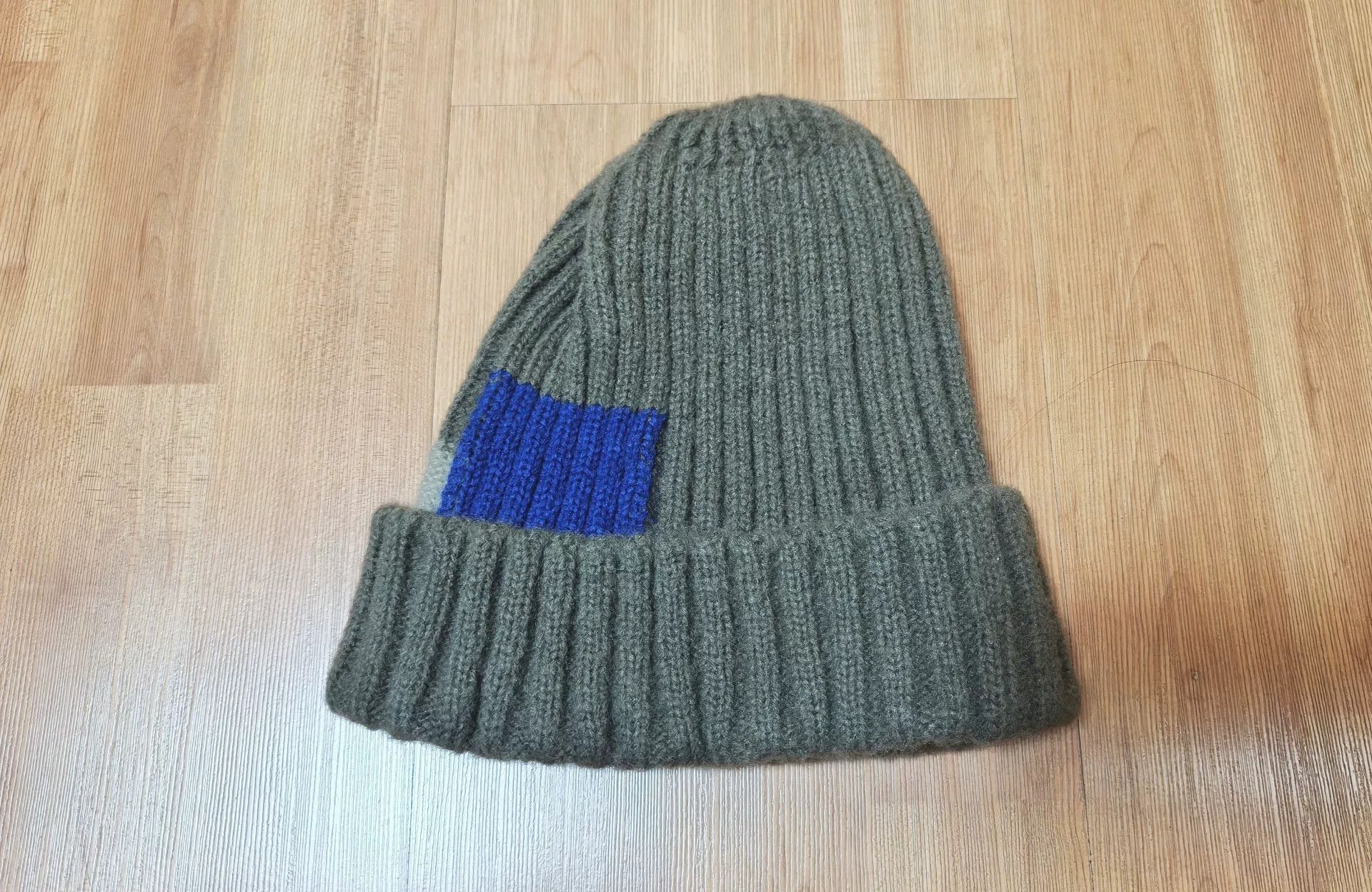Kapital kapital patchwork knit beanie hat Size ONE SIZE - 2 Thumbnail