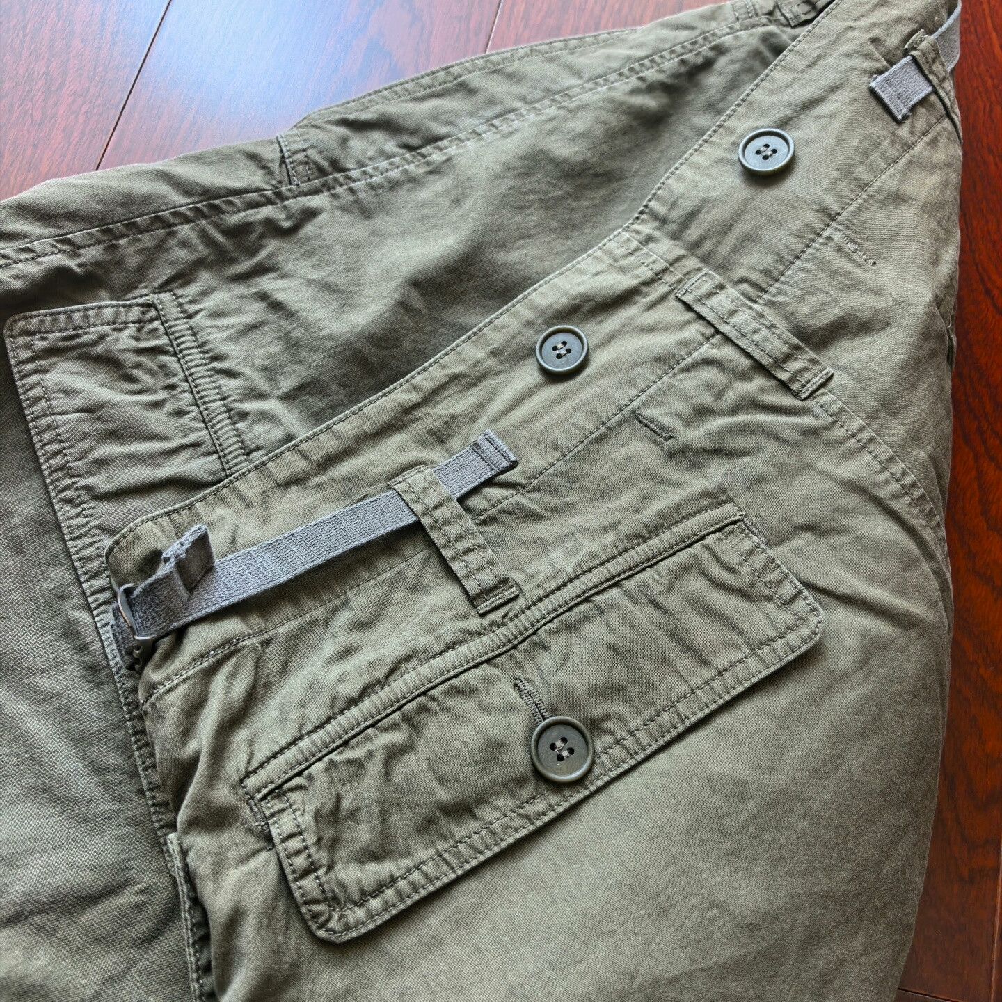 Visvim visvim northrop olive green cargo pants Size US 34 / EU 50 - 7 Thumbnail