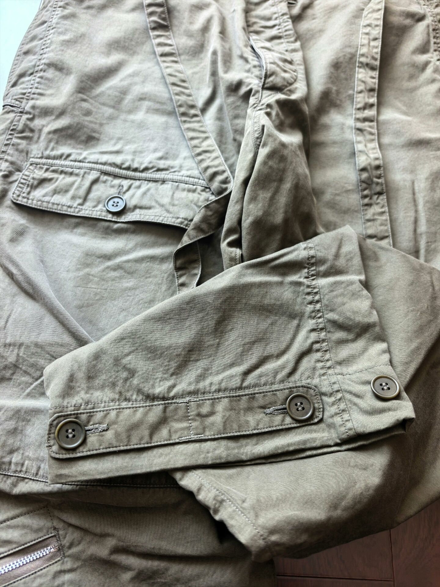 Visvim visvim northrop olive green cargo pants Size US 34 / EU 50 - 6 Thumbnail