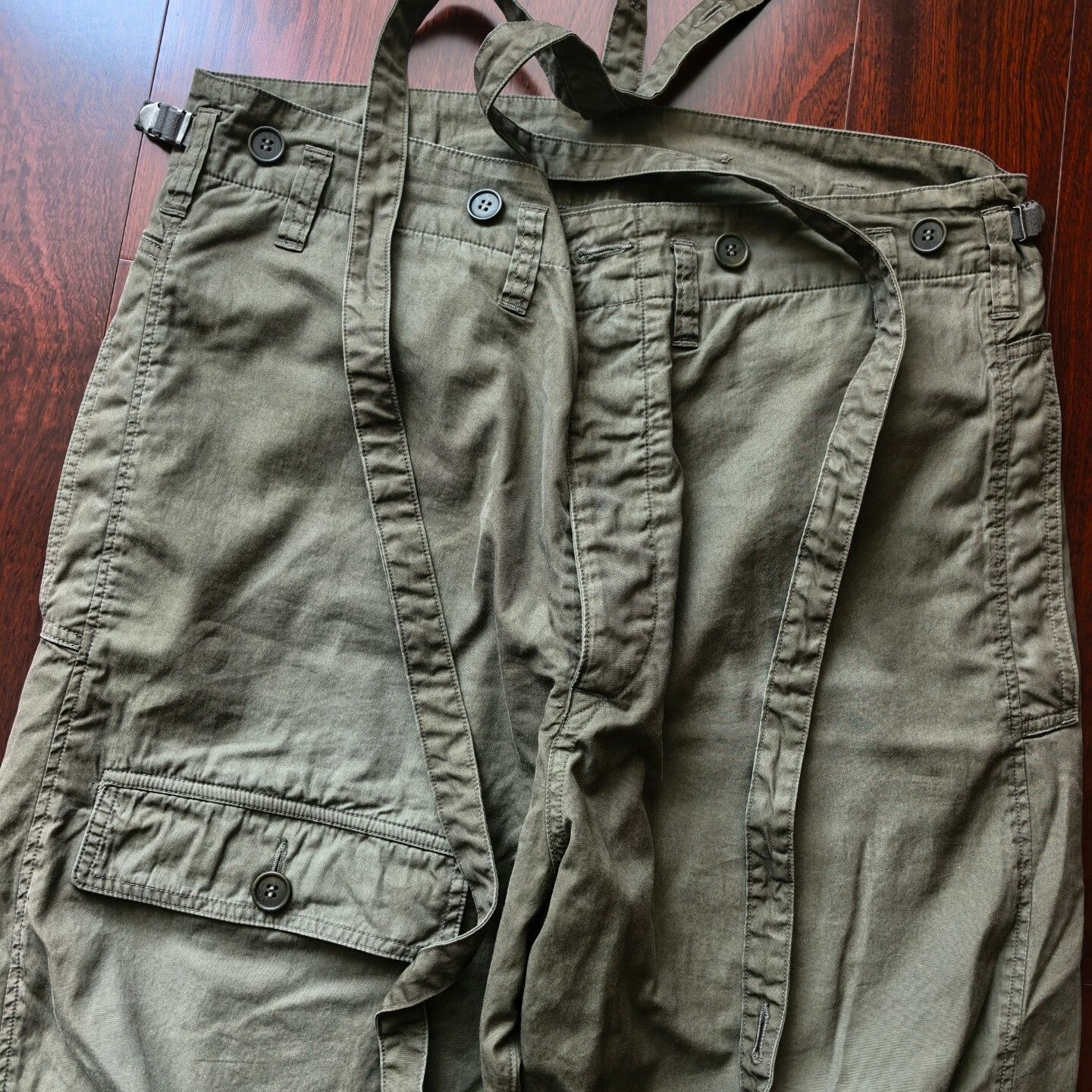 Visvim visvim northrop olive green cargo pants Size US 34 / EU 50 - 5 Thumbnail