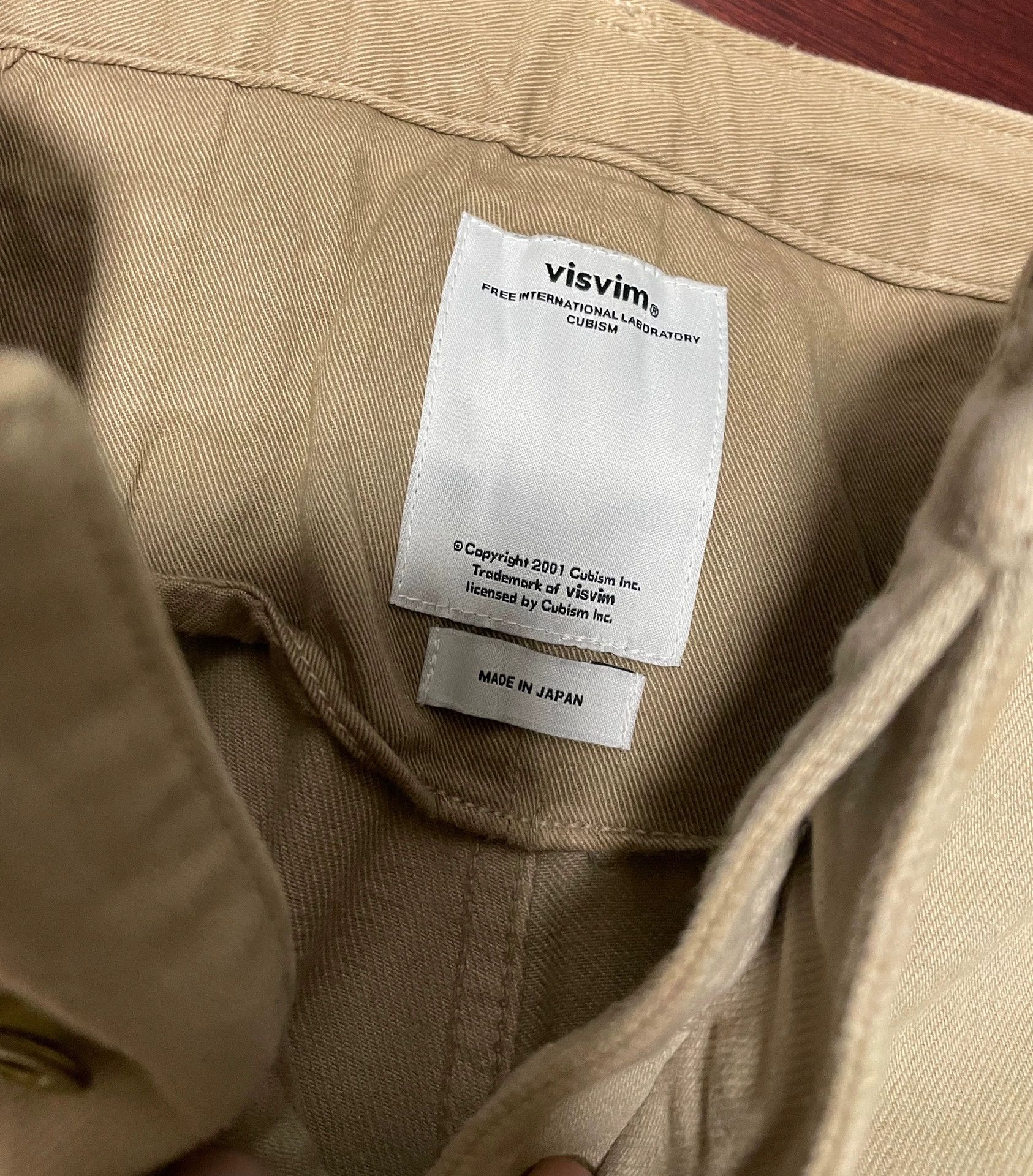 Visvim visvim chino shorts in khaki color Size US 30 / EU 46 - 2 Thumbnail