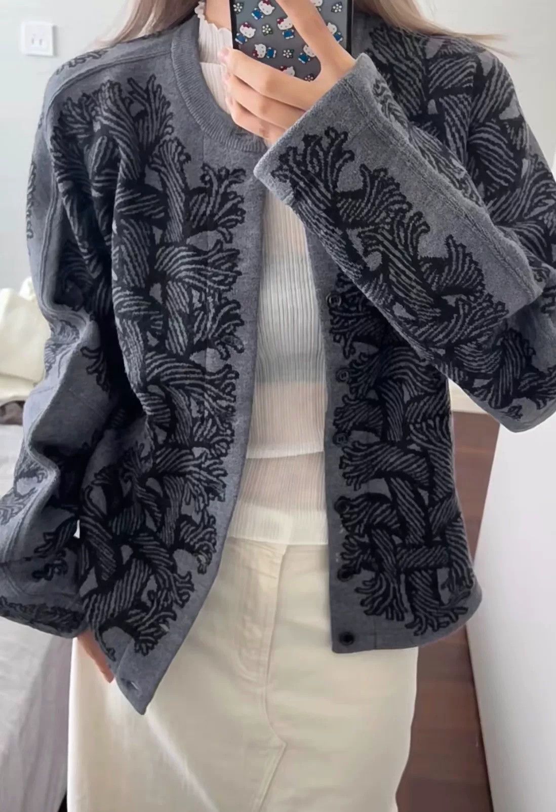 Christopher Nemeth Christopher Nemeth Knitted Cashmere Cardigan Size ONE SIZE - 9 Thumbnail