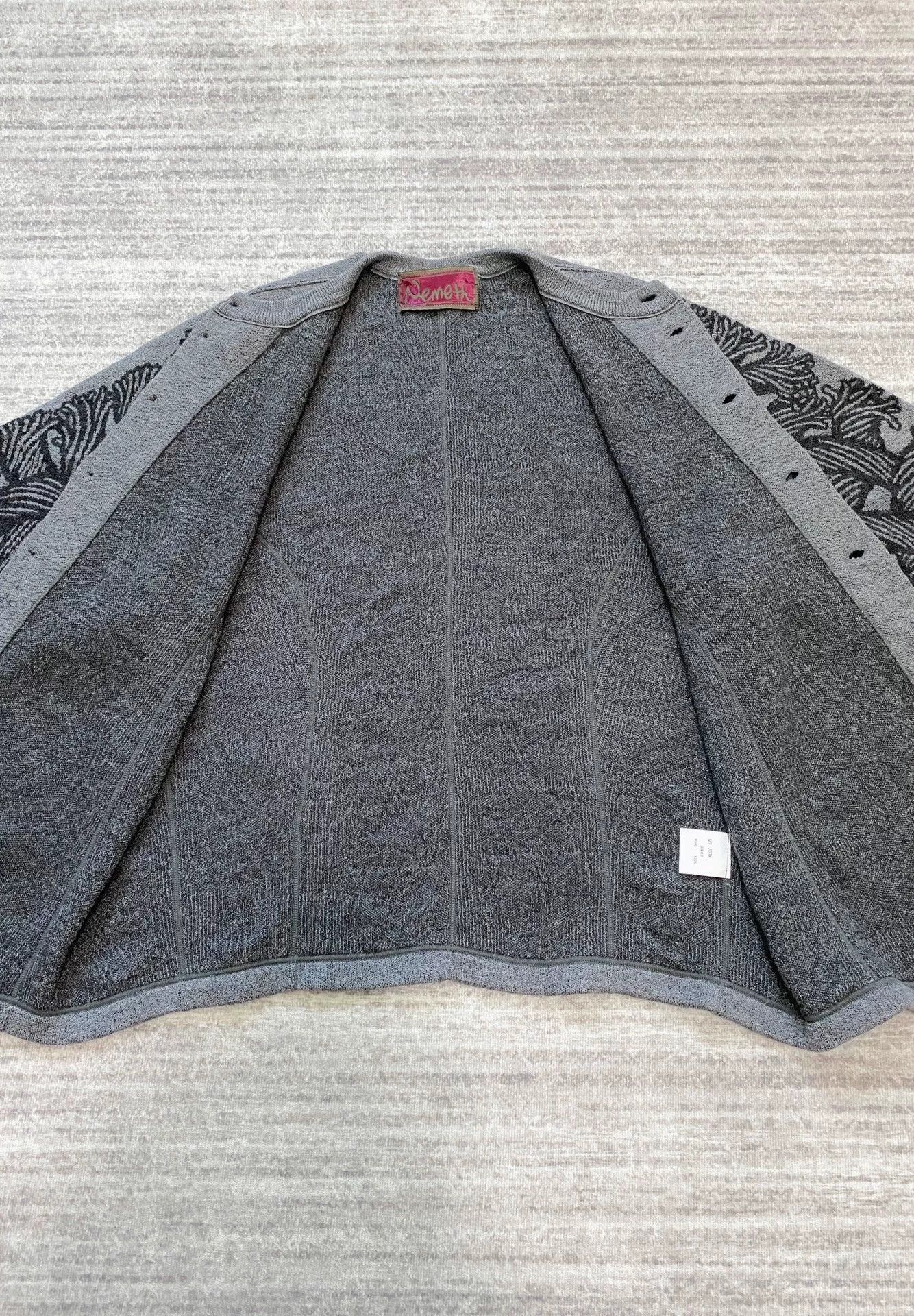 Christopher Nemeth Christopher Nemeth Knitted Cashmere Cardigan Size ONE SIZE - 4 Thumbnail