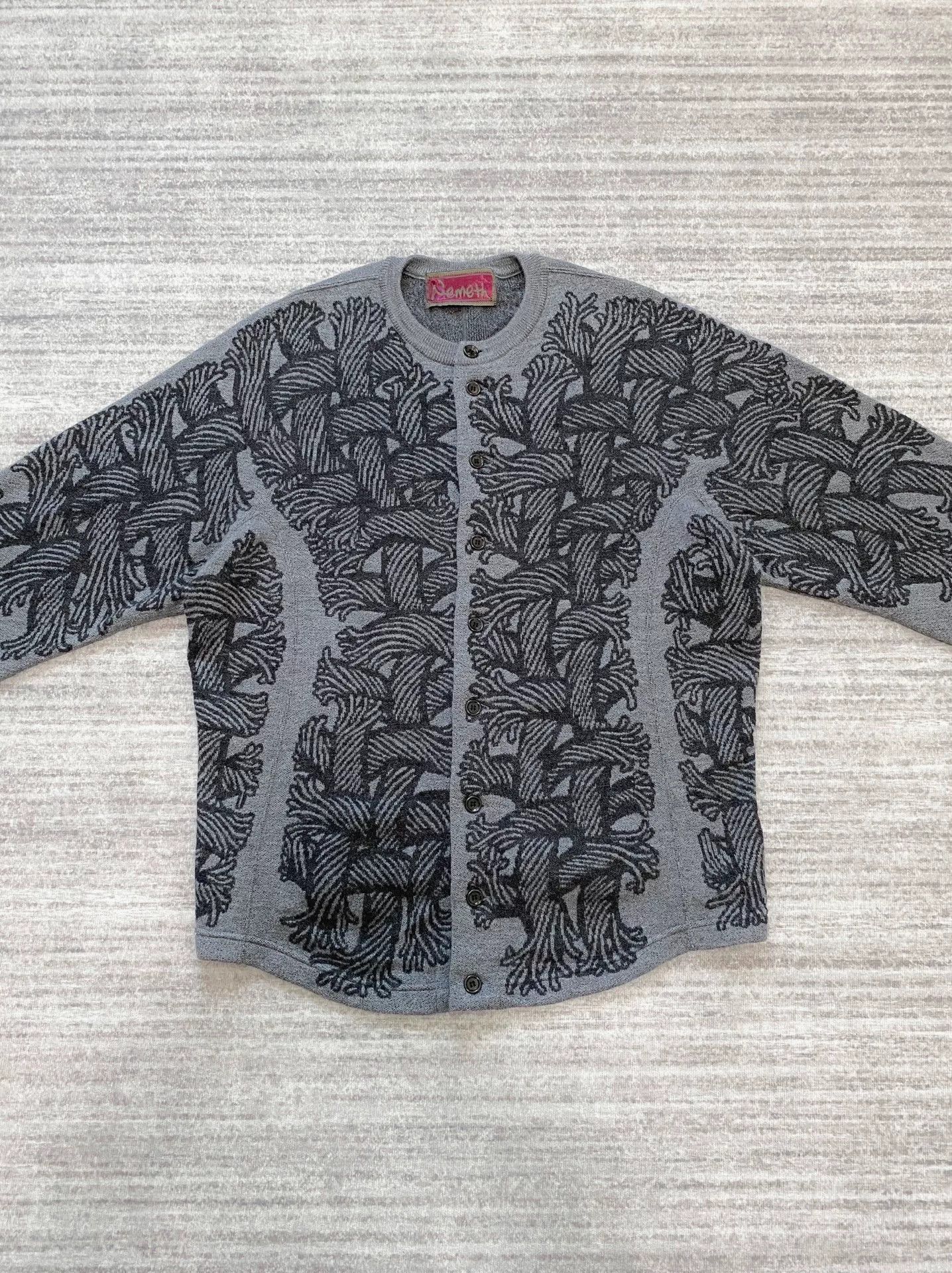 Christopher Nemeth Christopher Nemeth Knitted Cashmere Cardigan Size ONE SIZE - 2 Thumbnail