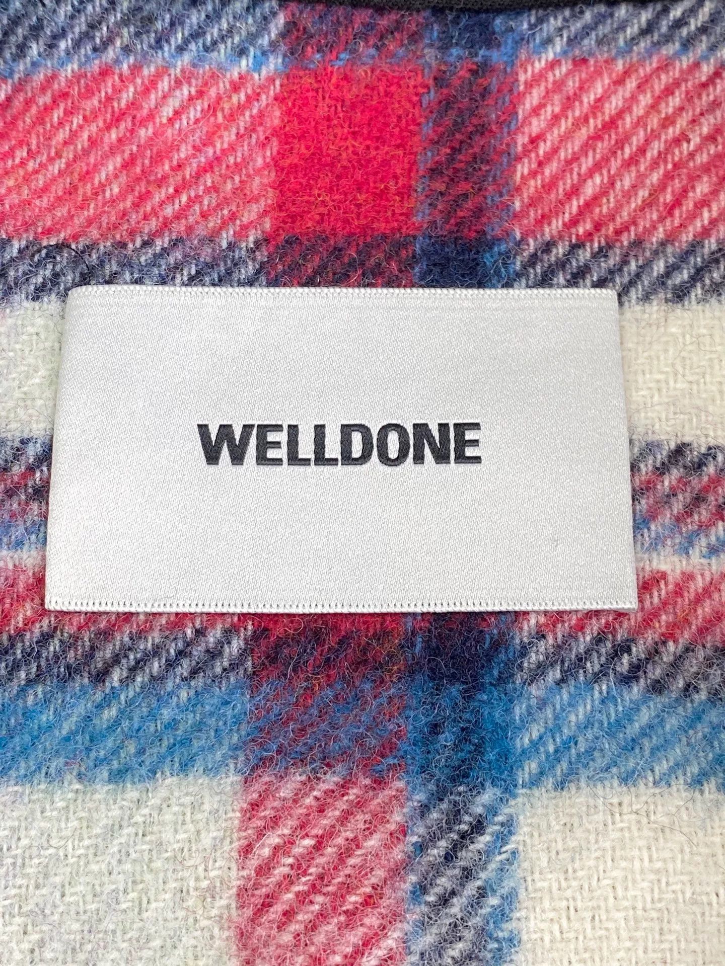 WE11DONE we11done plaid fleece half-zip jacket Size US M / EU 48-50 / 2 - 7 Thumbnail