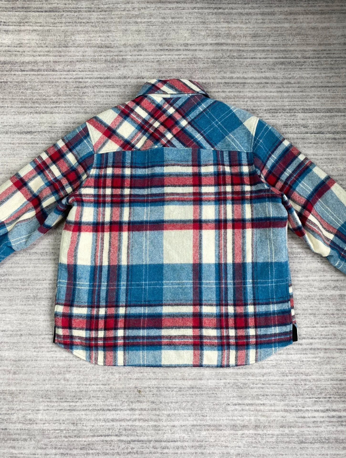 WE11DONE we11done plaid fleece half-zip jacket Size US M / EU 48-50 / 2 - 3 Thumbnail