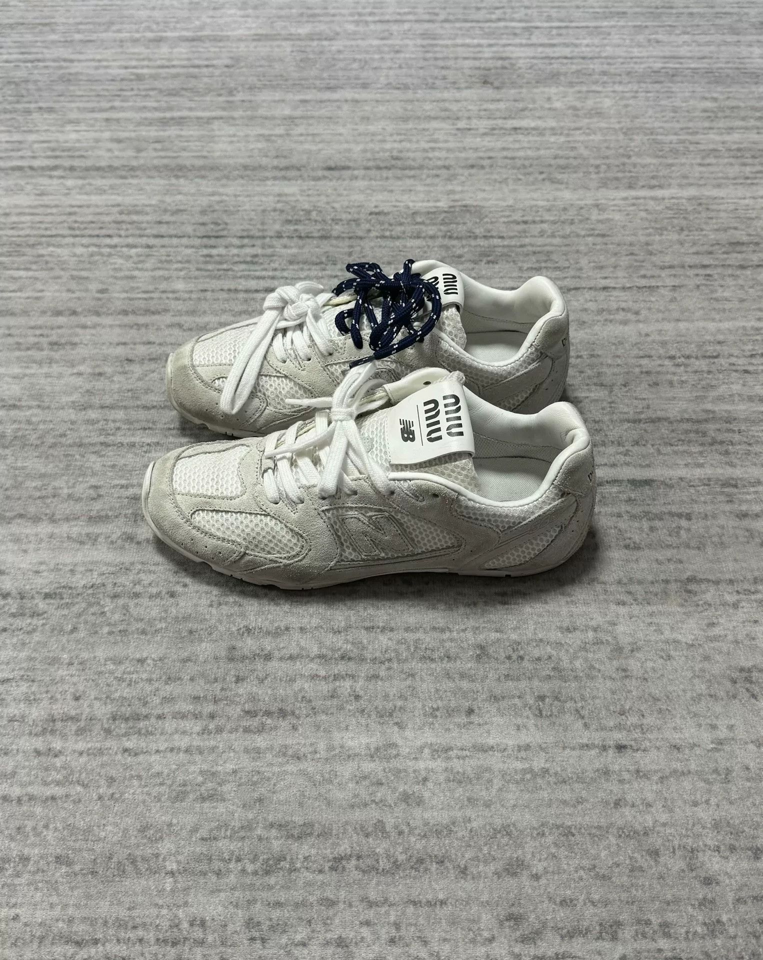 Miu Miu Miu Miu x NB530SL White Mesh Sneakers Size US 6 / IT 36 - 3 Thumbnail