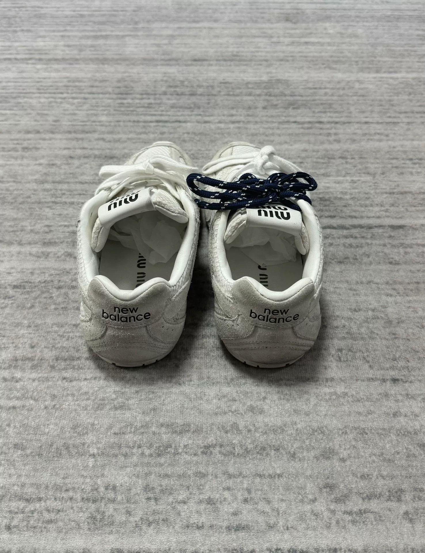 Miu Miu Miu Miu x NB530SL White Mesh Sneakers Size US 6 / IT 36 - 5 Thumbnail