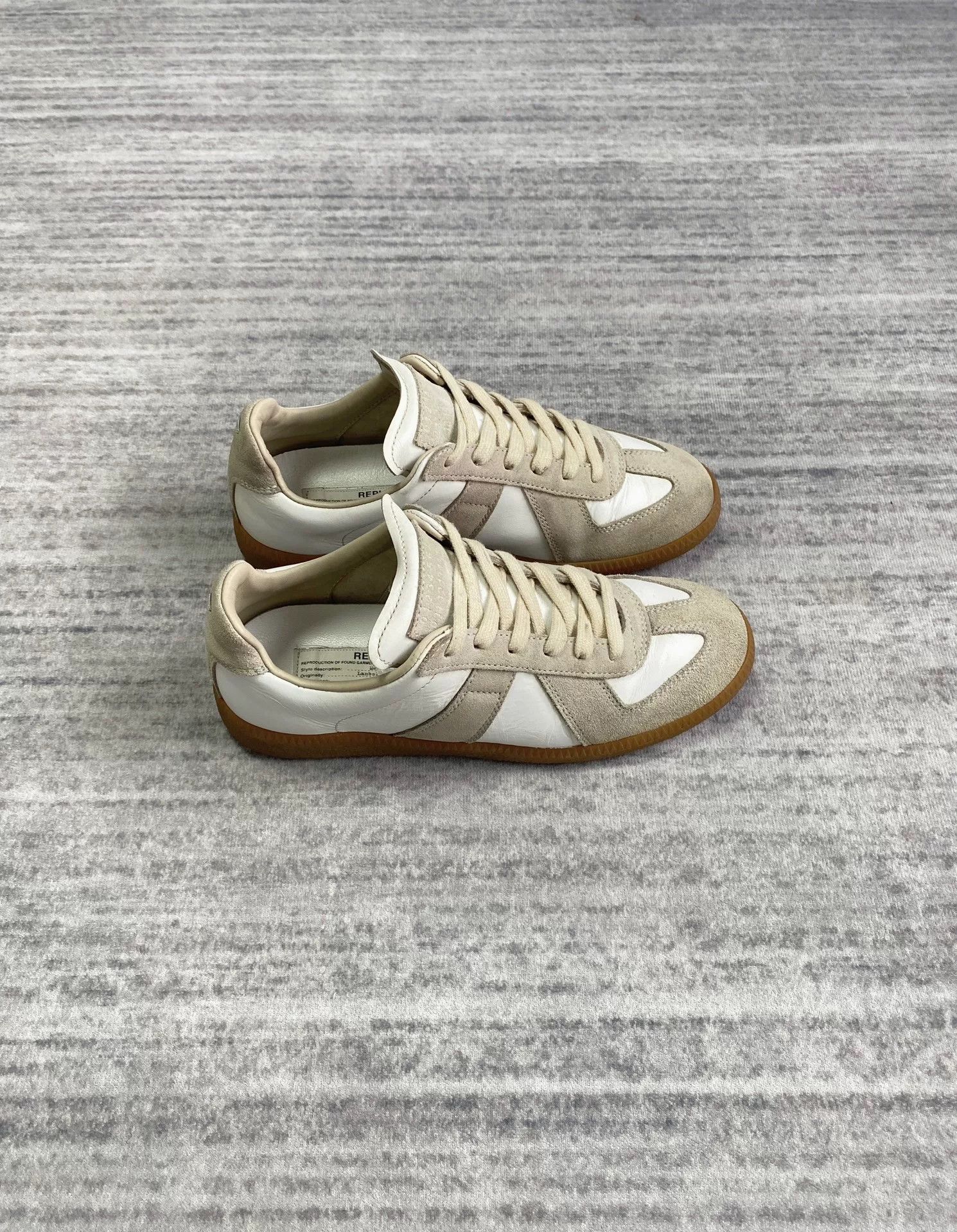 Maison Margiela Maison Margiela Beige Athletic Shoes Size 36.5 Size US 5.5 / EU 38 - 2 Thumbnail