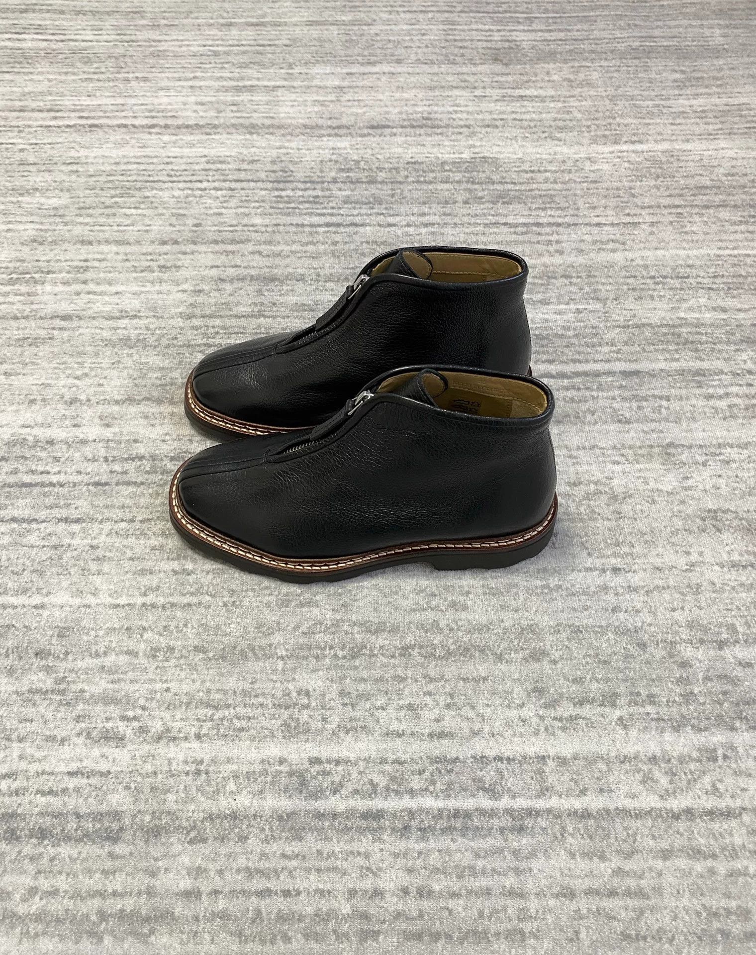 Lemaire black zipped ankle boots from Lemaire Size US 5.5 / EU 38 - 3 Thumbnail
