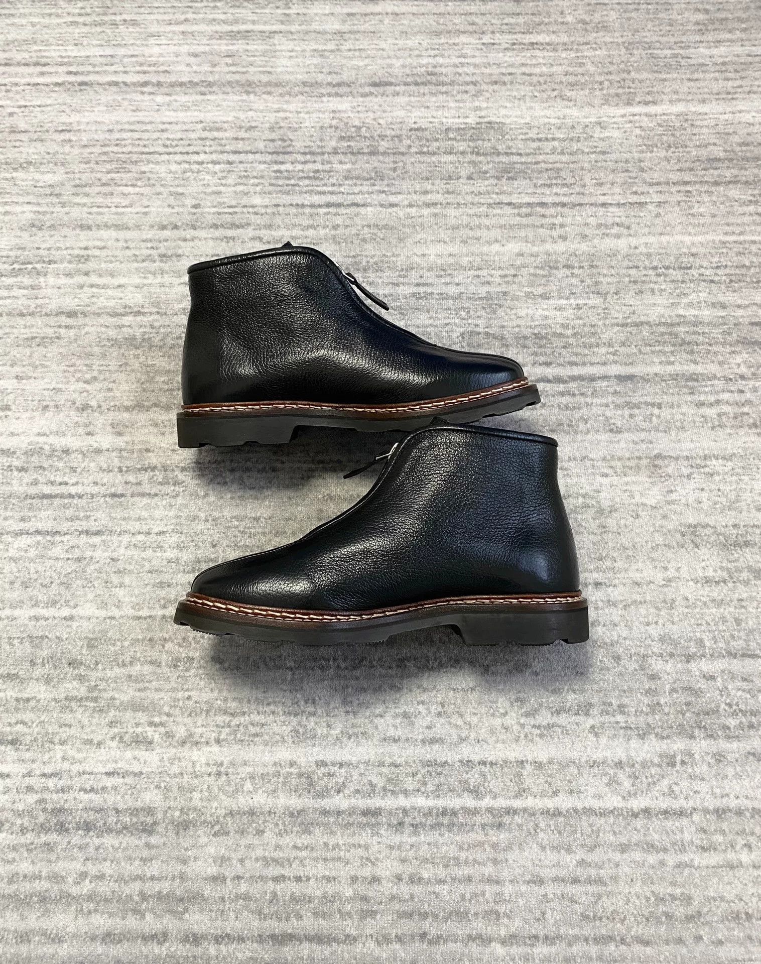 Lemaire black zipped ankle boots from Lemaire Size US 5.5 / EU 38 - 4 Thumbnail