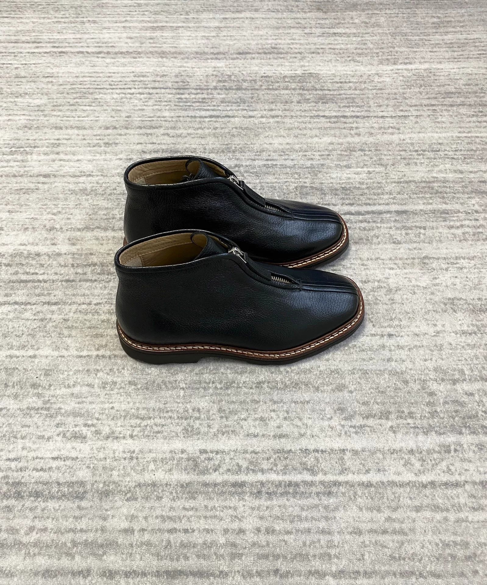 Lemaire black zipped ankle boots from Lemaire Size US 5.5 / EU 38 - 2 Thumbnail