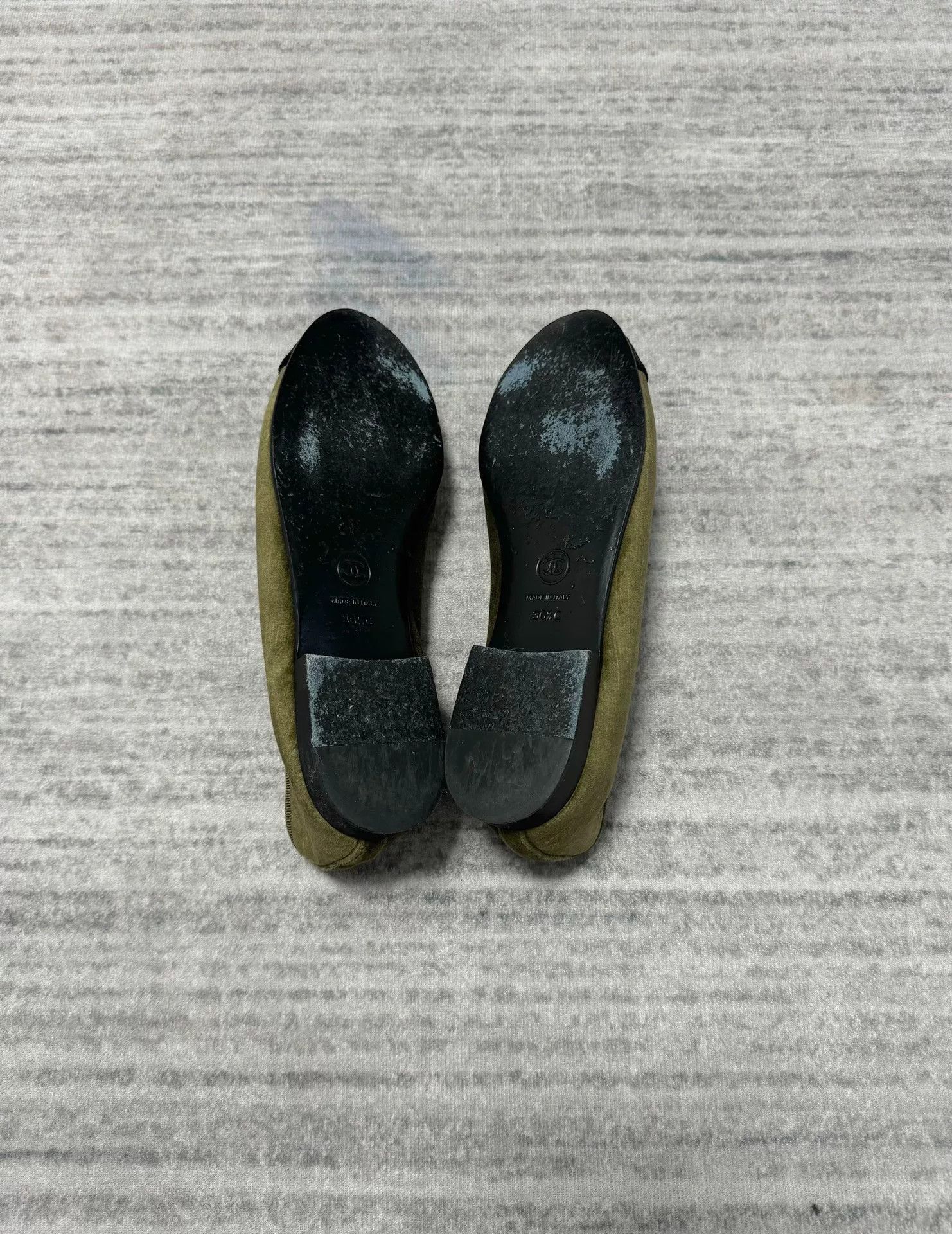 Chanel Chanel Velvet Ballerina Slingbacks with Bow Size US 6.5 / IT 36.5 - 6 Thumbnail