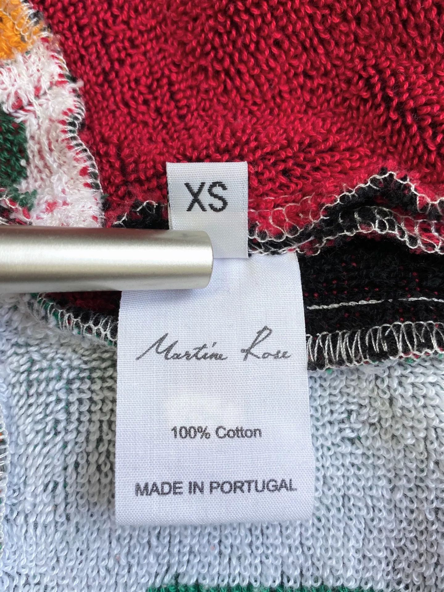 Martine Rose martinerose embroidered patchwork hoodie Size US XS / EU 42 / 0 - 6 Thumbnail