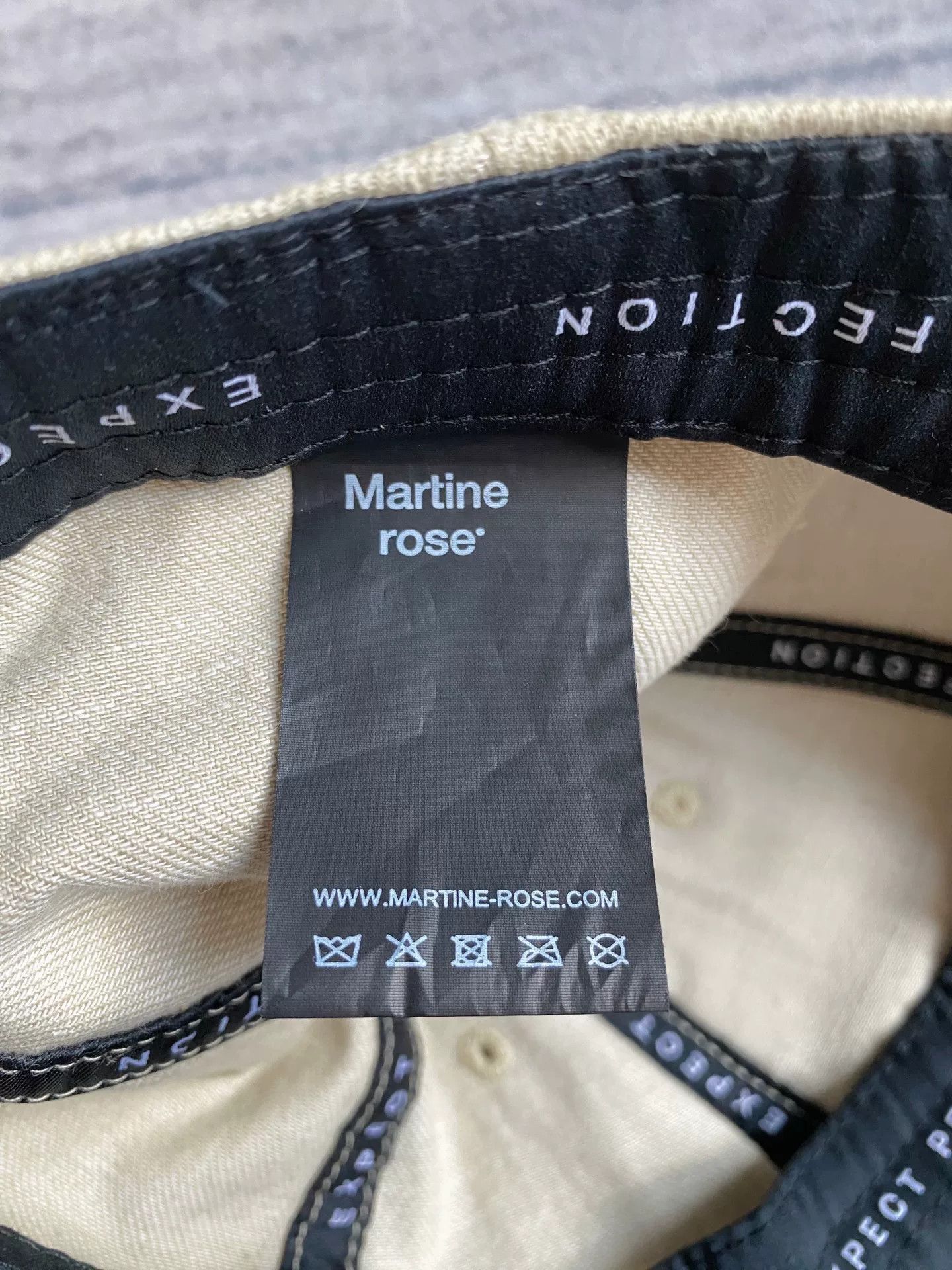 Martine Rose martine rose embroidered baseball cap Size ONE SIZE - 7 Thumbnail