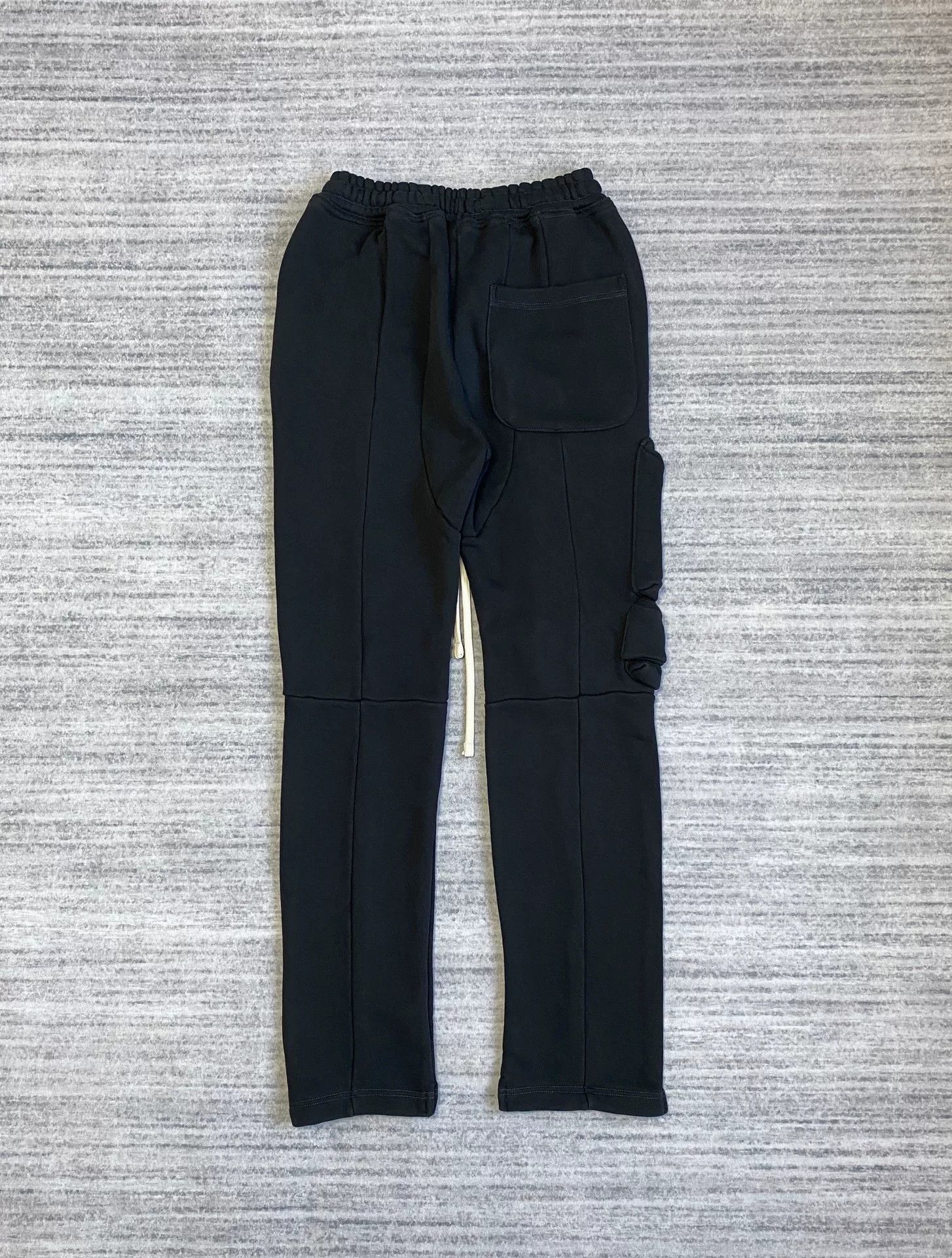 Far Afield black 3D pocket pants with flared hem Size 23" - 4 Thumbnail