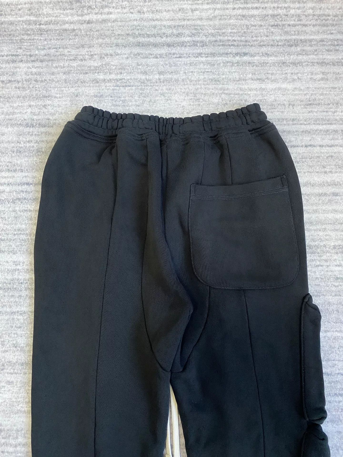 Far Afield black 3D pocket pants with flared hem Size 23" - 5 Thumbnail
