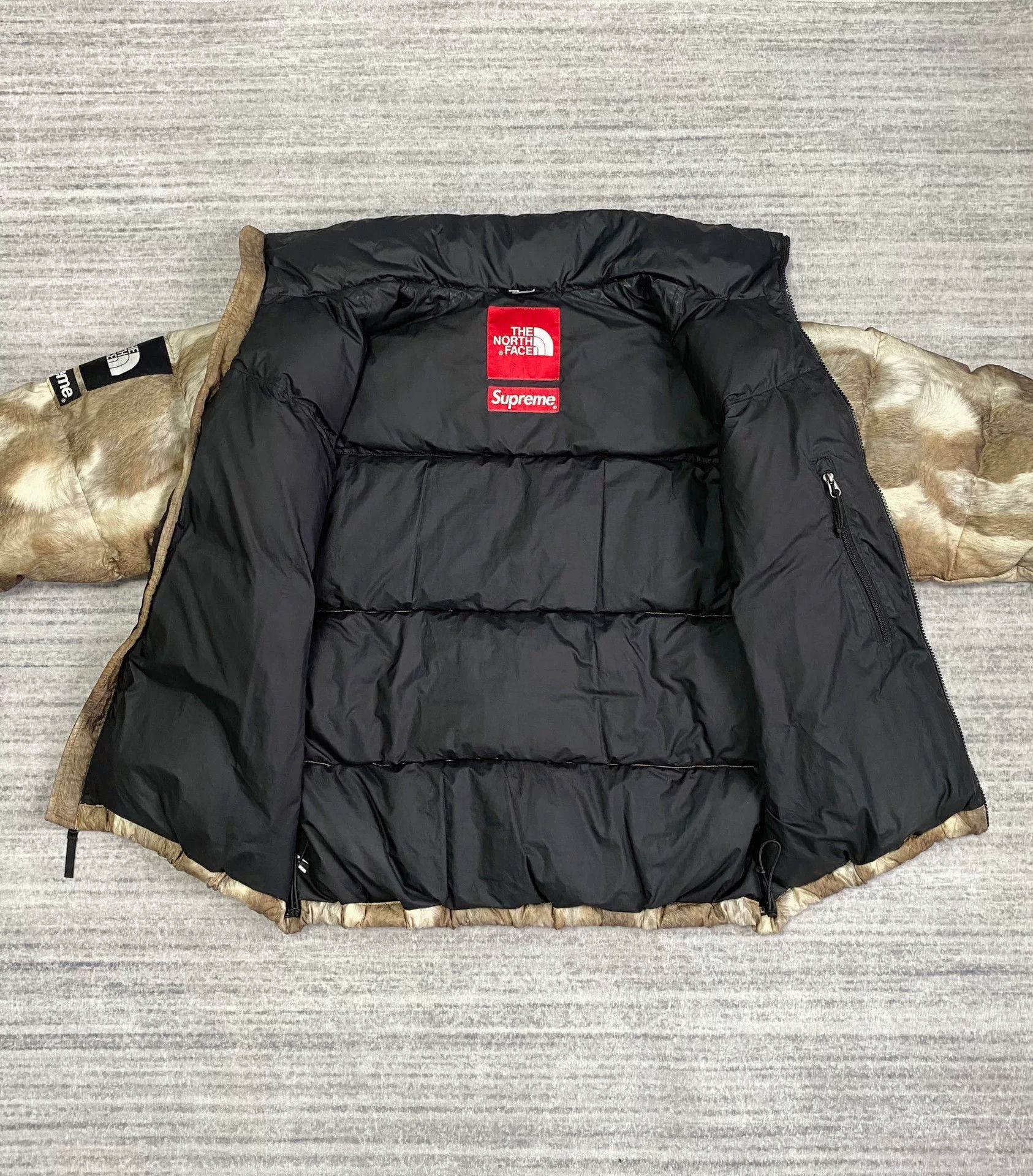Supreme supreme tnff fur down jacket coat Size US M / EU 48-50 / 2 - 3 Thumbnail