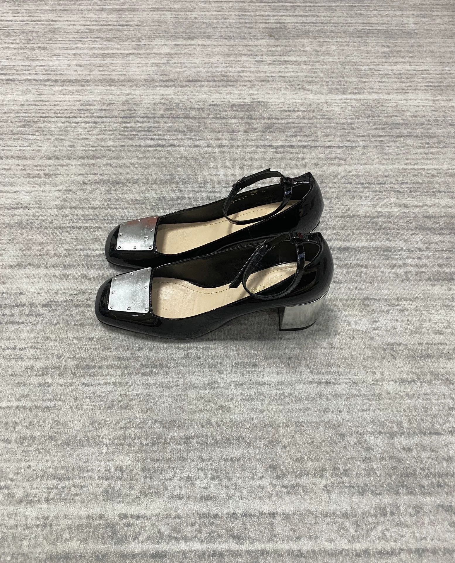 Dior Christian Dior Silver High Heel Mary Jane Size US 6 / IT 36 - 3 Thumbnail
