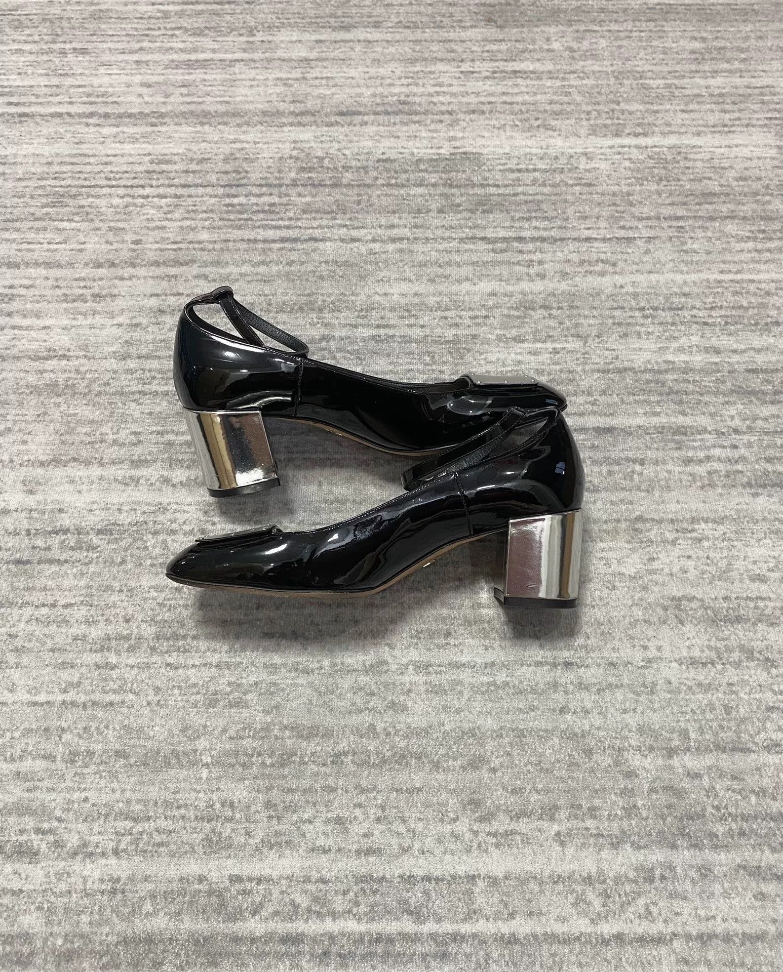 Dior Christian Dior Silver High Heel Mary Jane Size US 6 / IT 36 - 4 Thumbnail