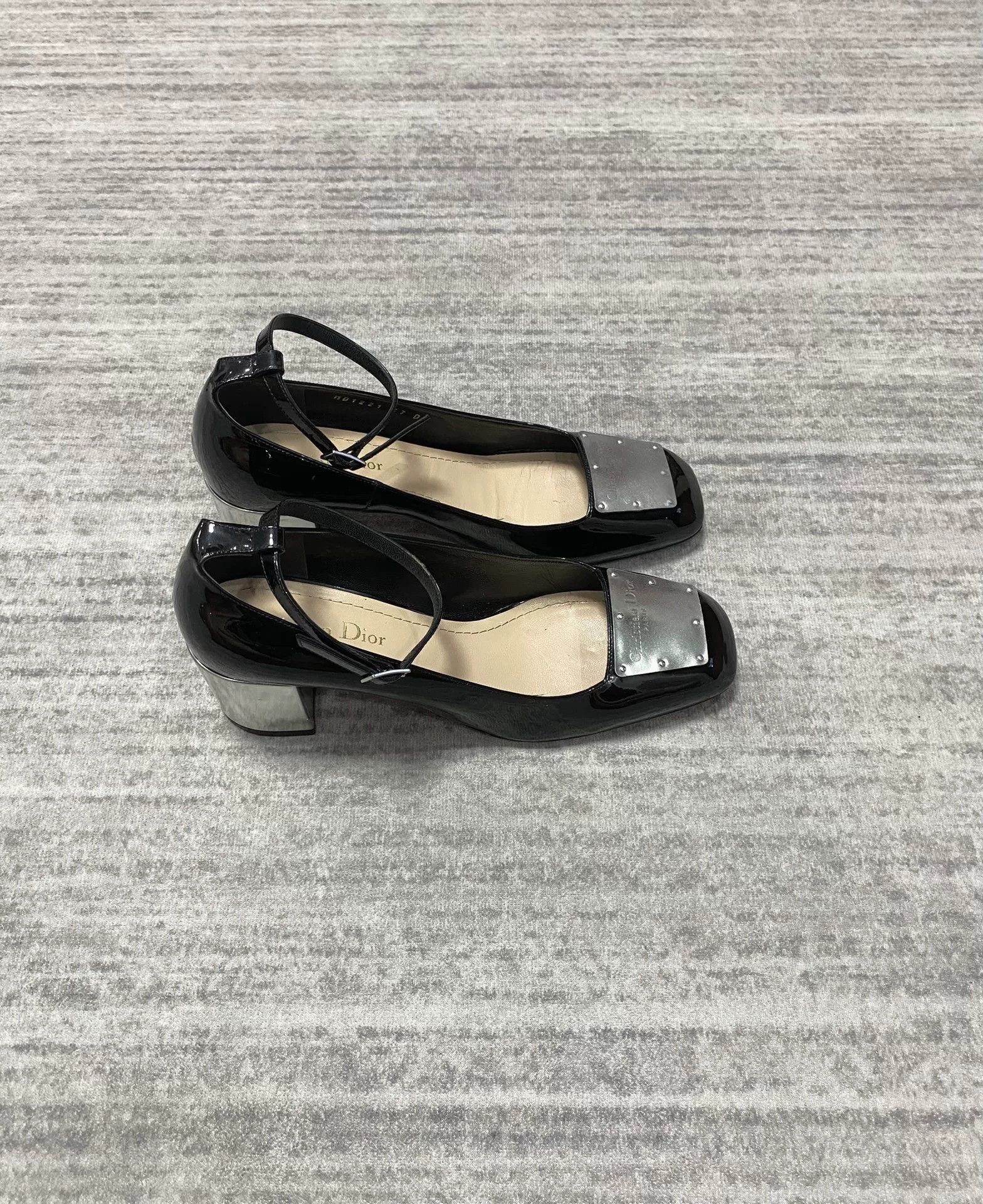 Dior Christian Dior Silver High Heel Mary Jane Size US 6 / IT 36 - 2 Thumbnail