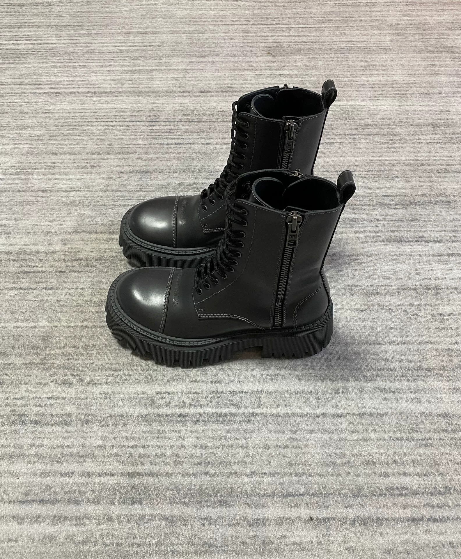 Adieu Paris balenciaga tractor high-top derby military boots Size US 8 / EU 41 - 3 Thumbnail