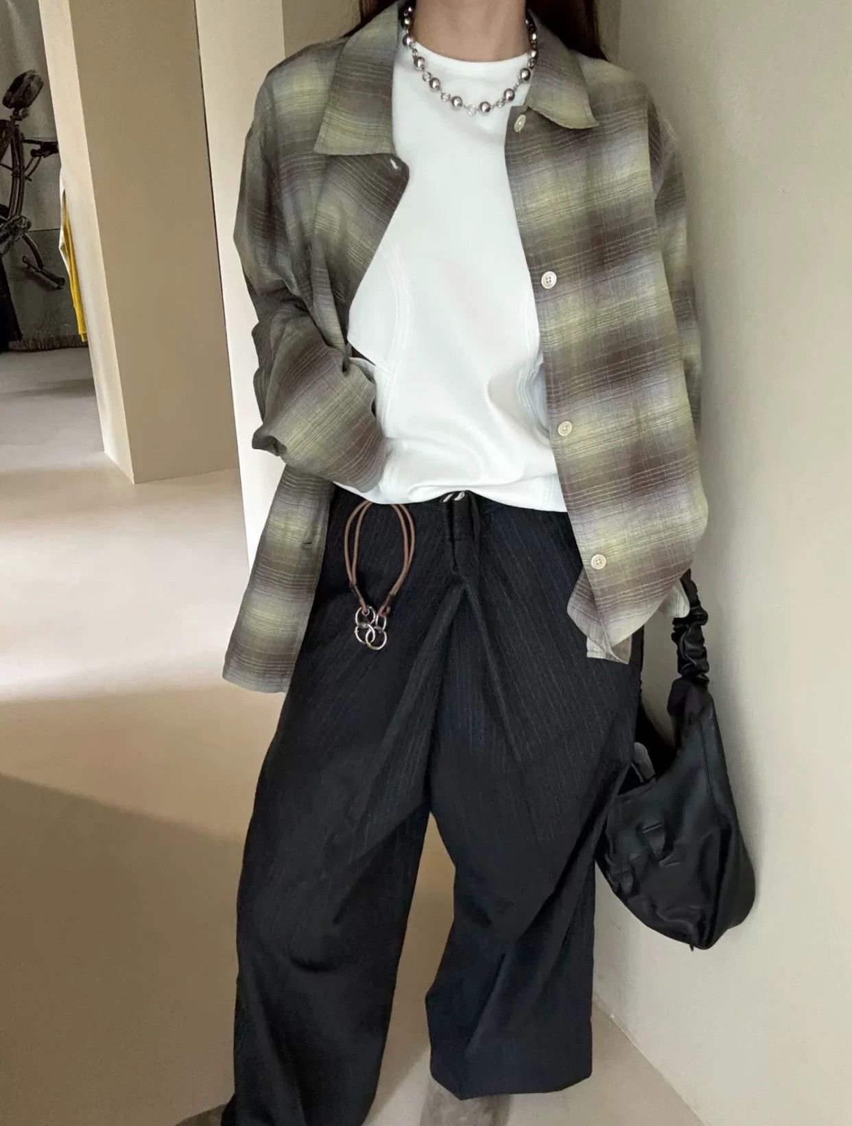 Our Legacy Our Legacy Murky Static Checkered Shirt Size US M / EU 48-50 / 2 - 9 Thumbnail